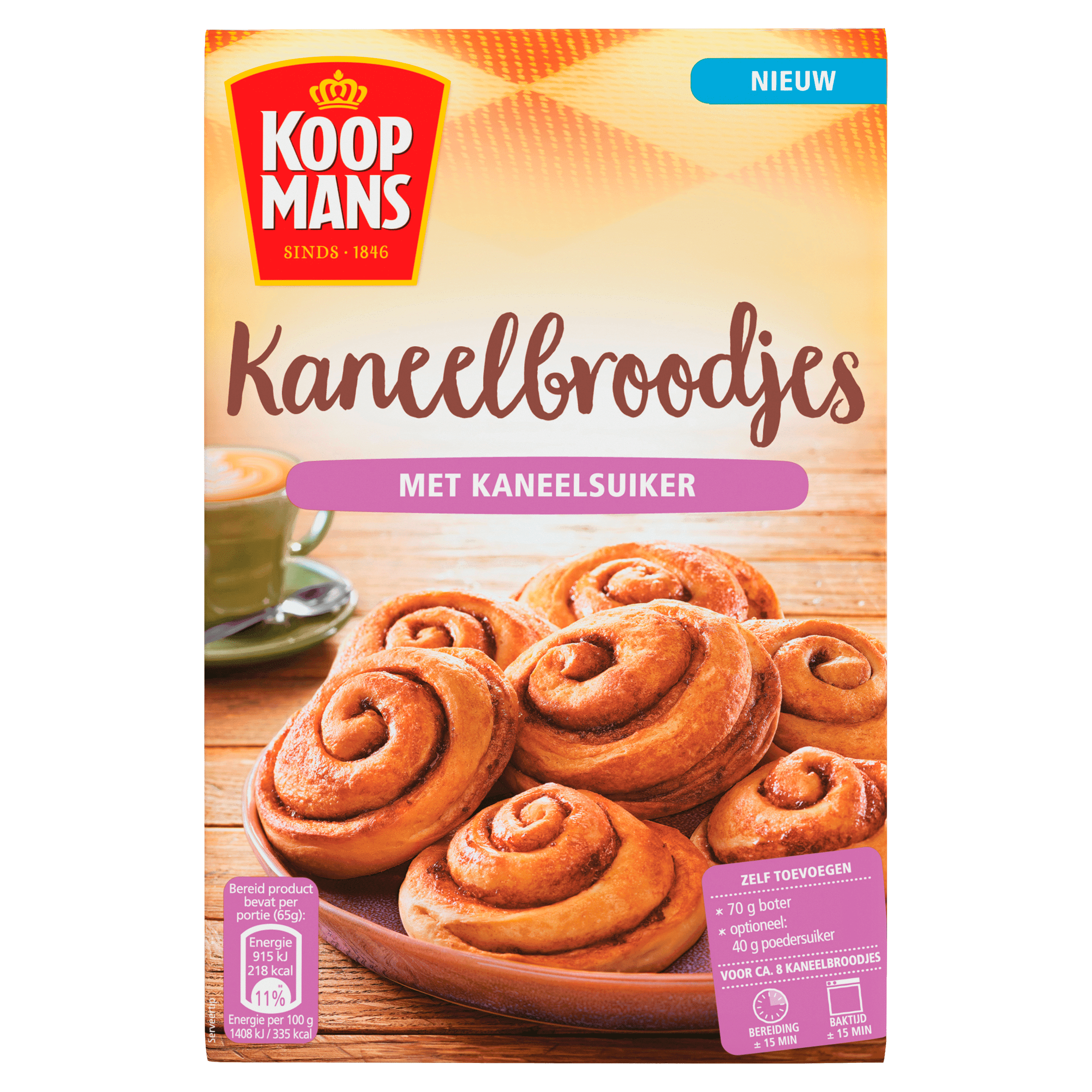 Koopmans Kaneelbroodjes Bakmix