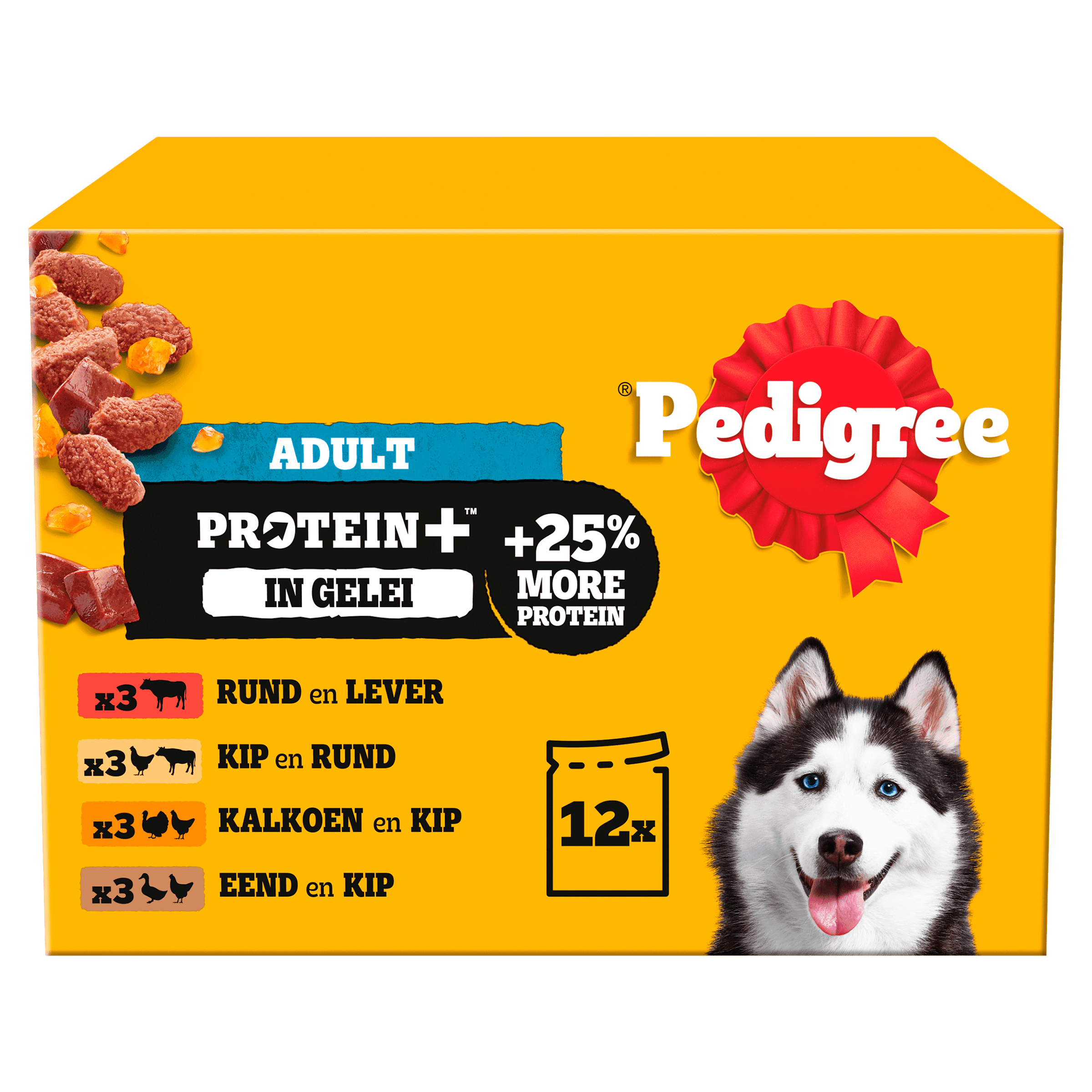 Pedigree Maaltijdzakje protein in gelei