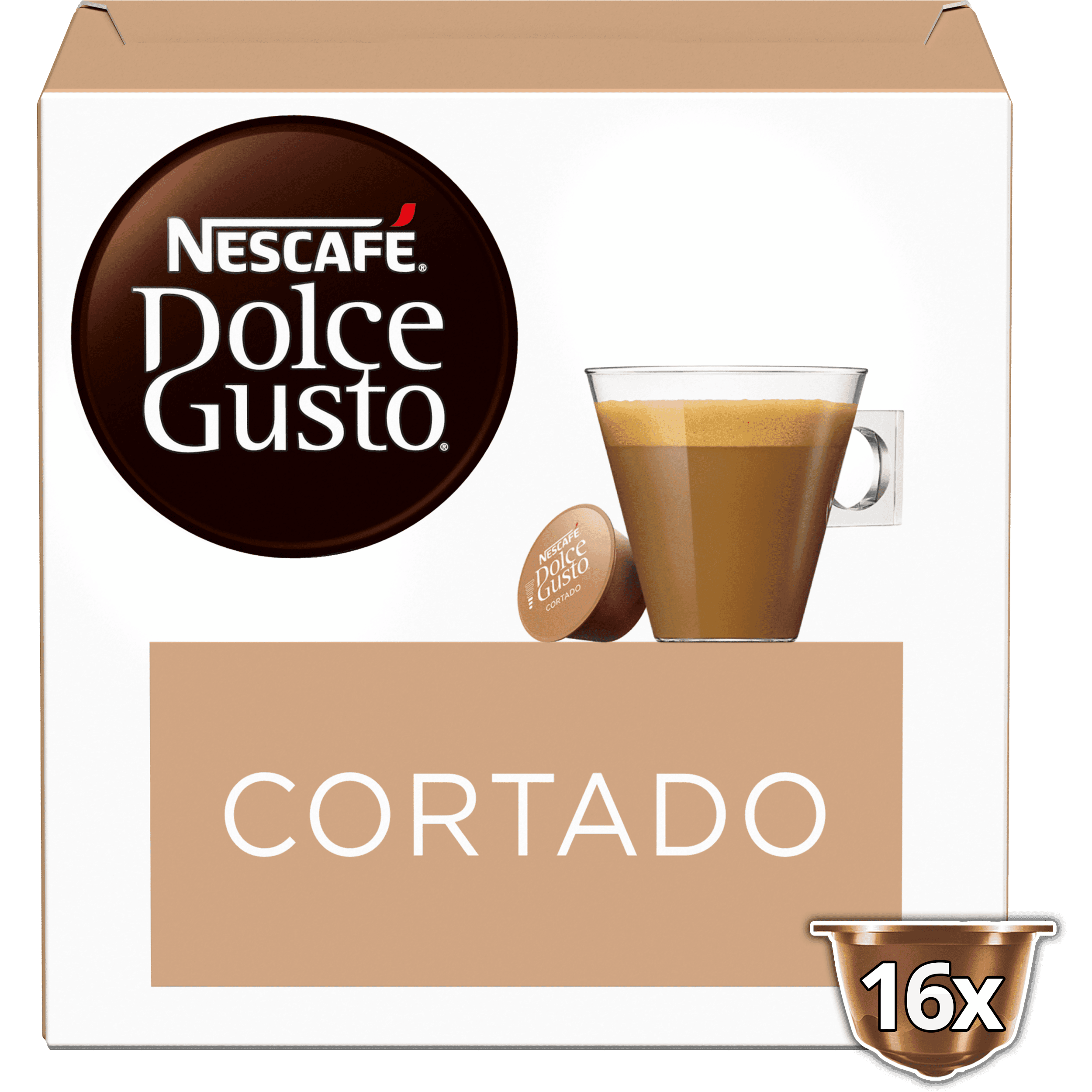Nescafe Dolce Gusto koffiecups cortado