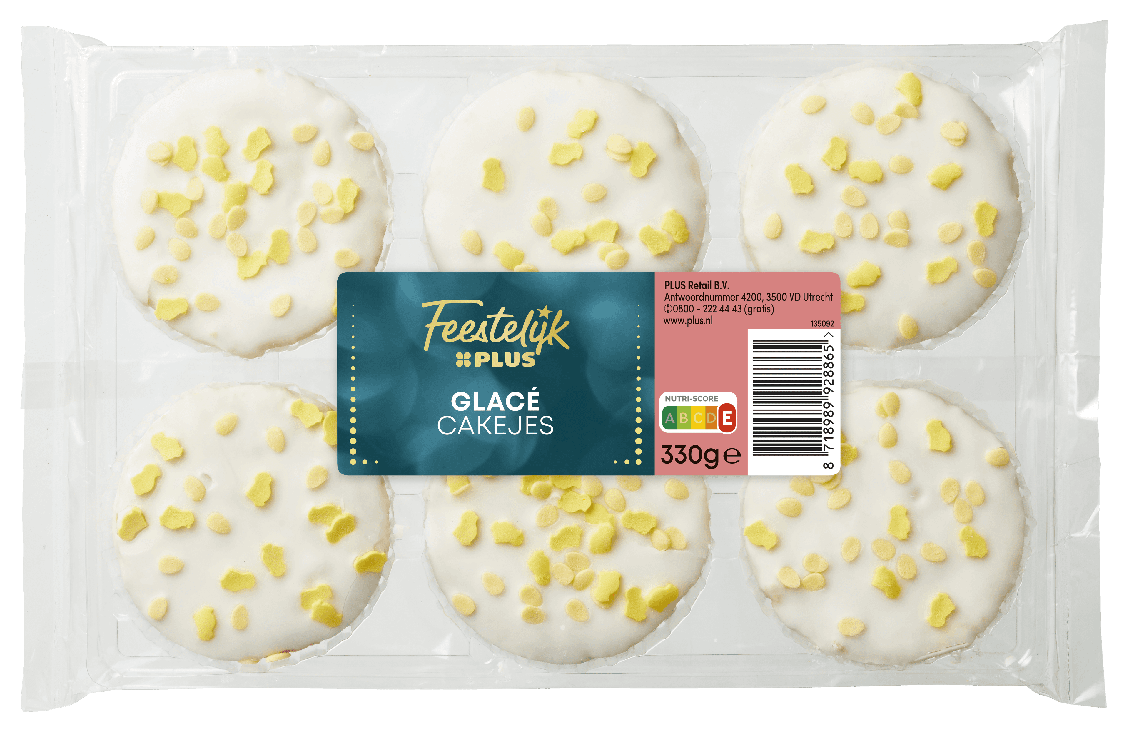 Feestelijk PLUS Paascakejes met strooisel