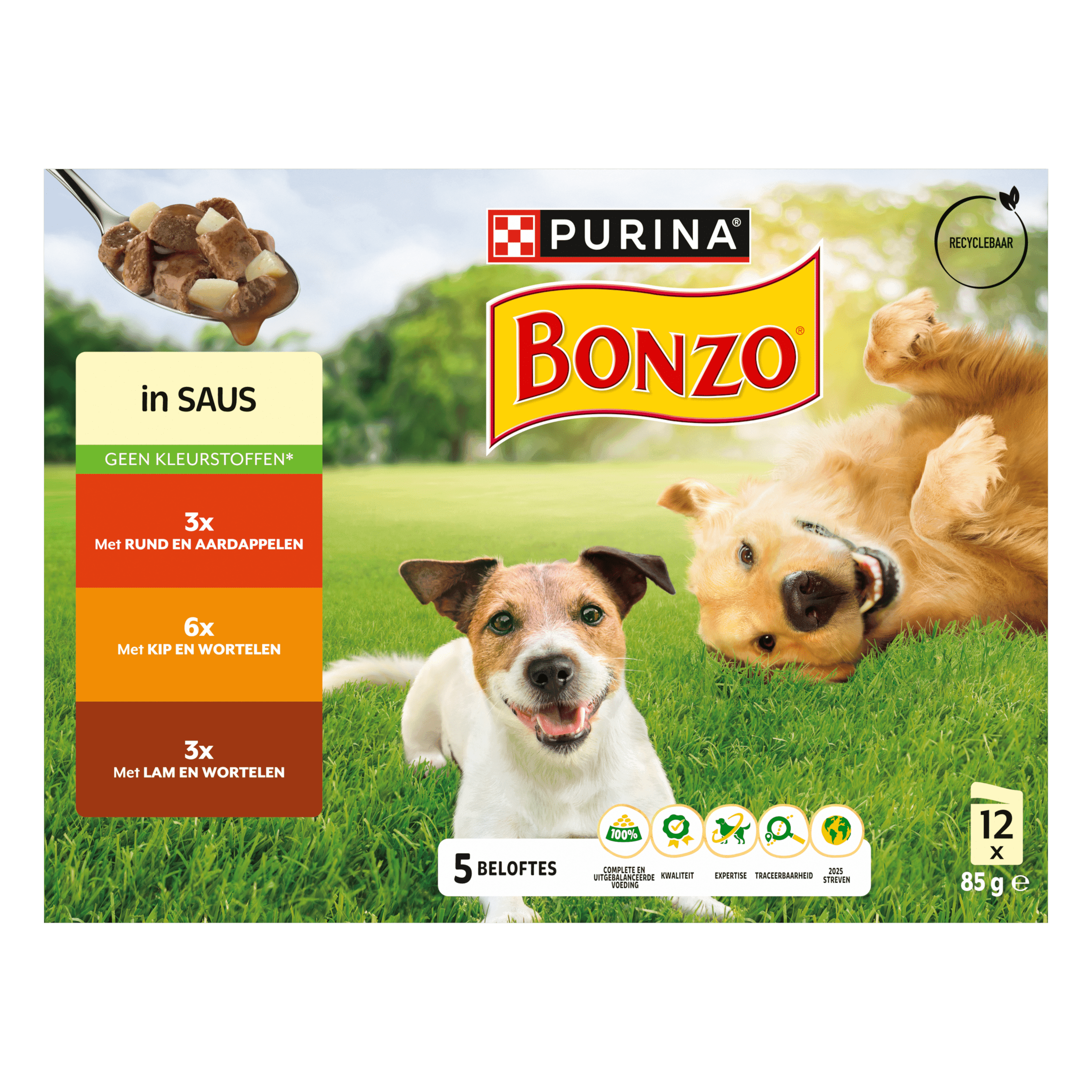 Bonzo Maaltijdzakjes in saus