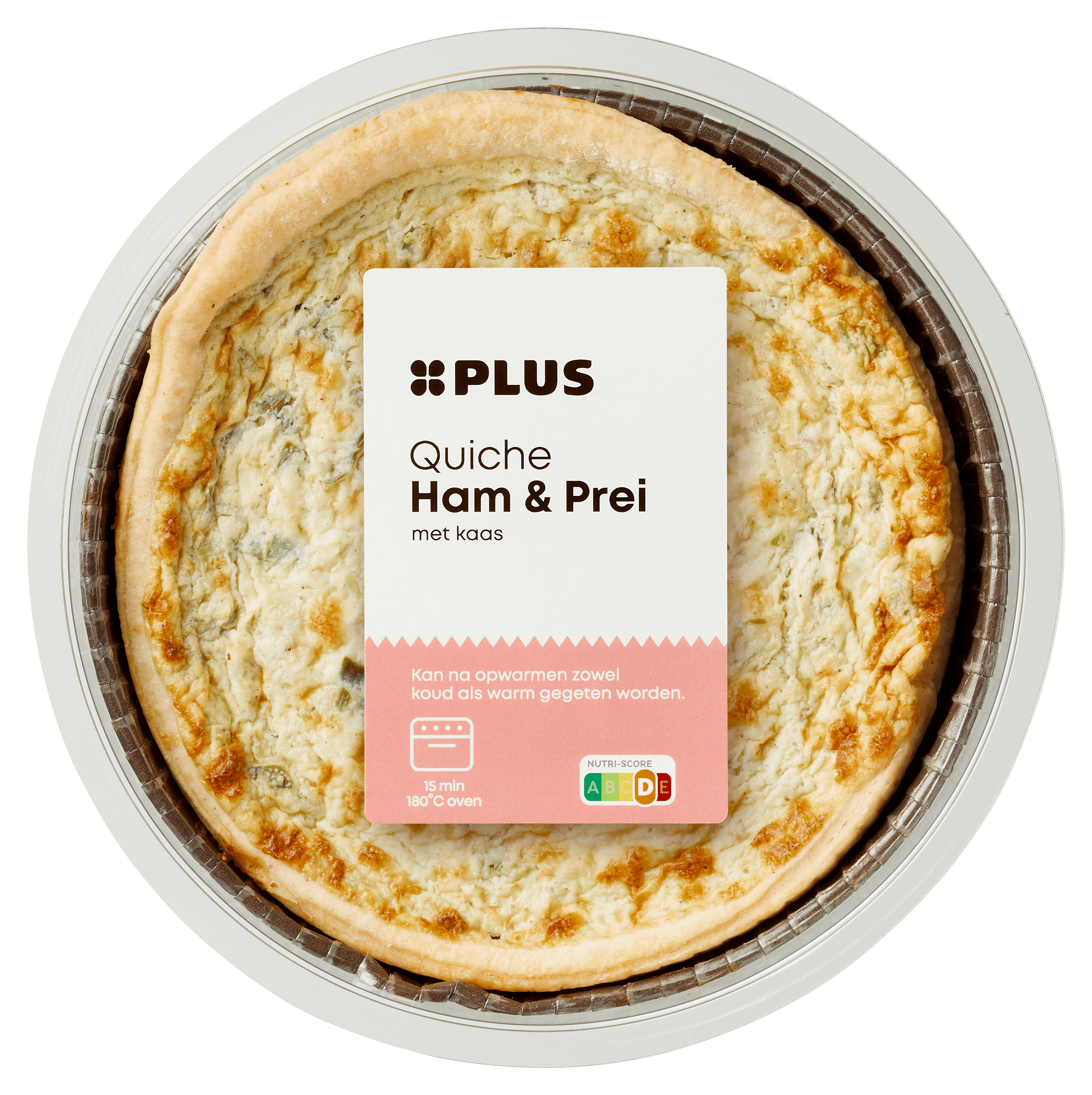 PLUS Quiche ham prei