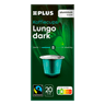PLUS Koffiecups lungo dark Fairtrade