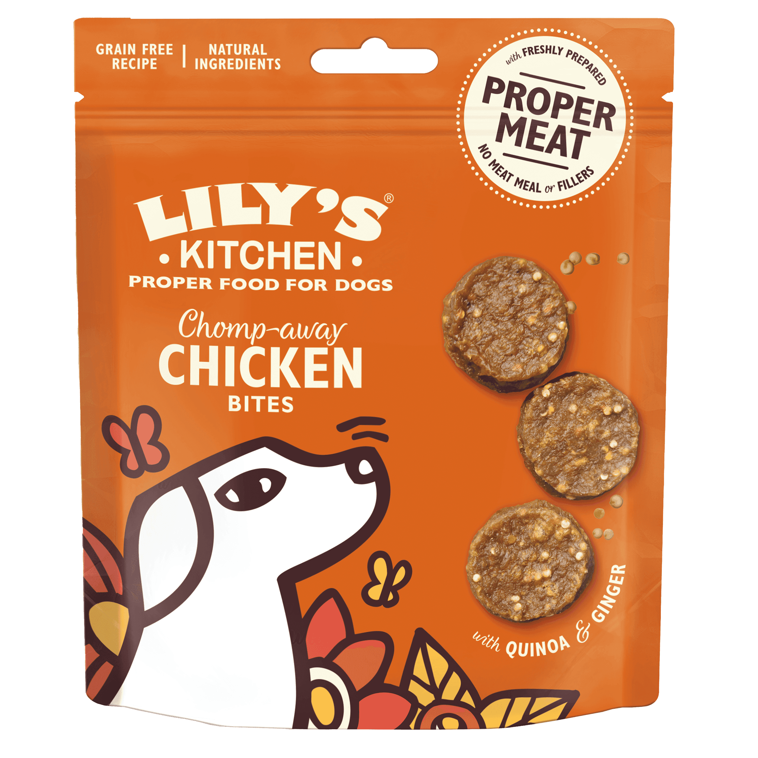 Lily's Kitchen dog chomp-away chicken bites