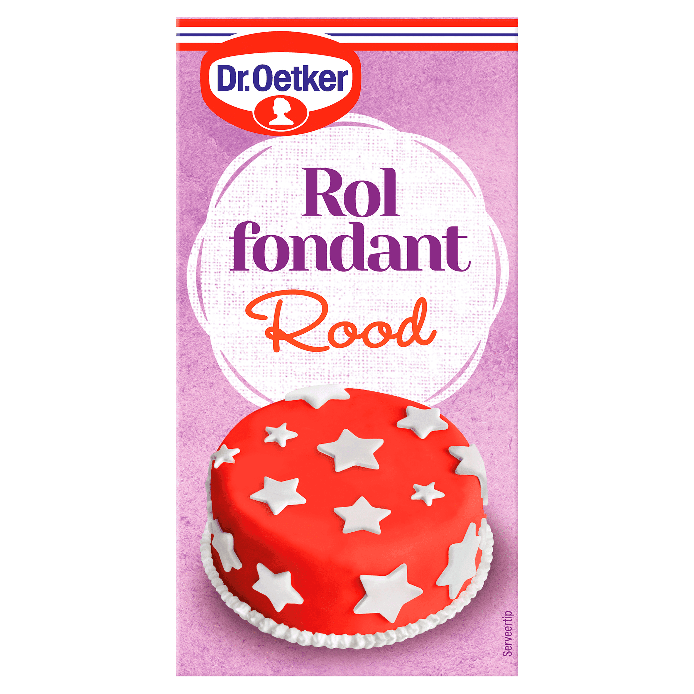 Dr. Oetker Rolfondant Rood