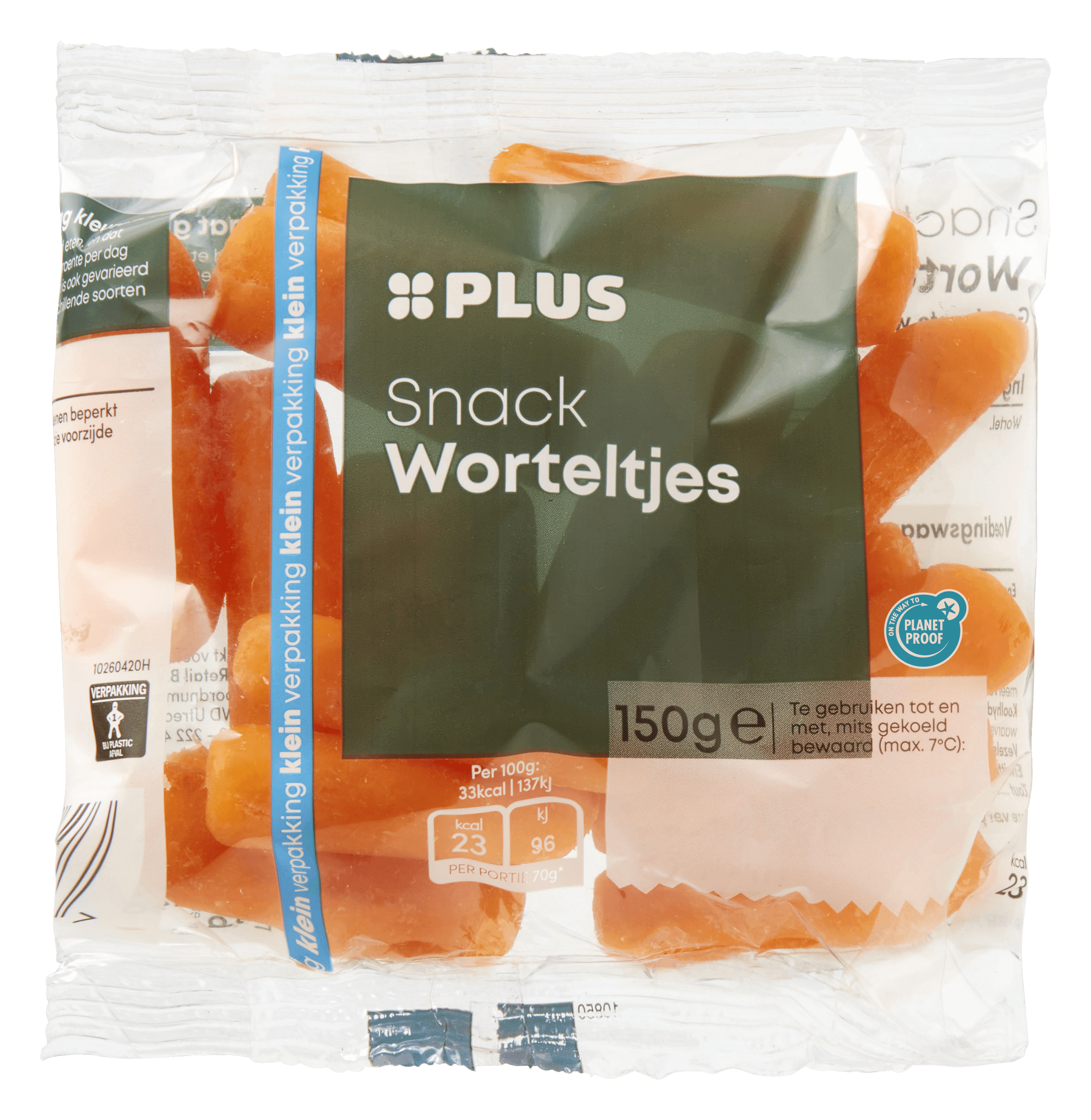 PLUS Snackworteltjes