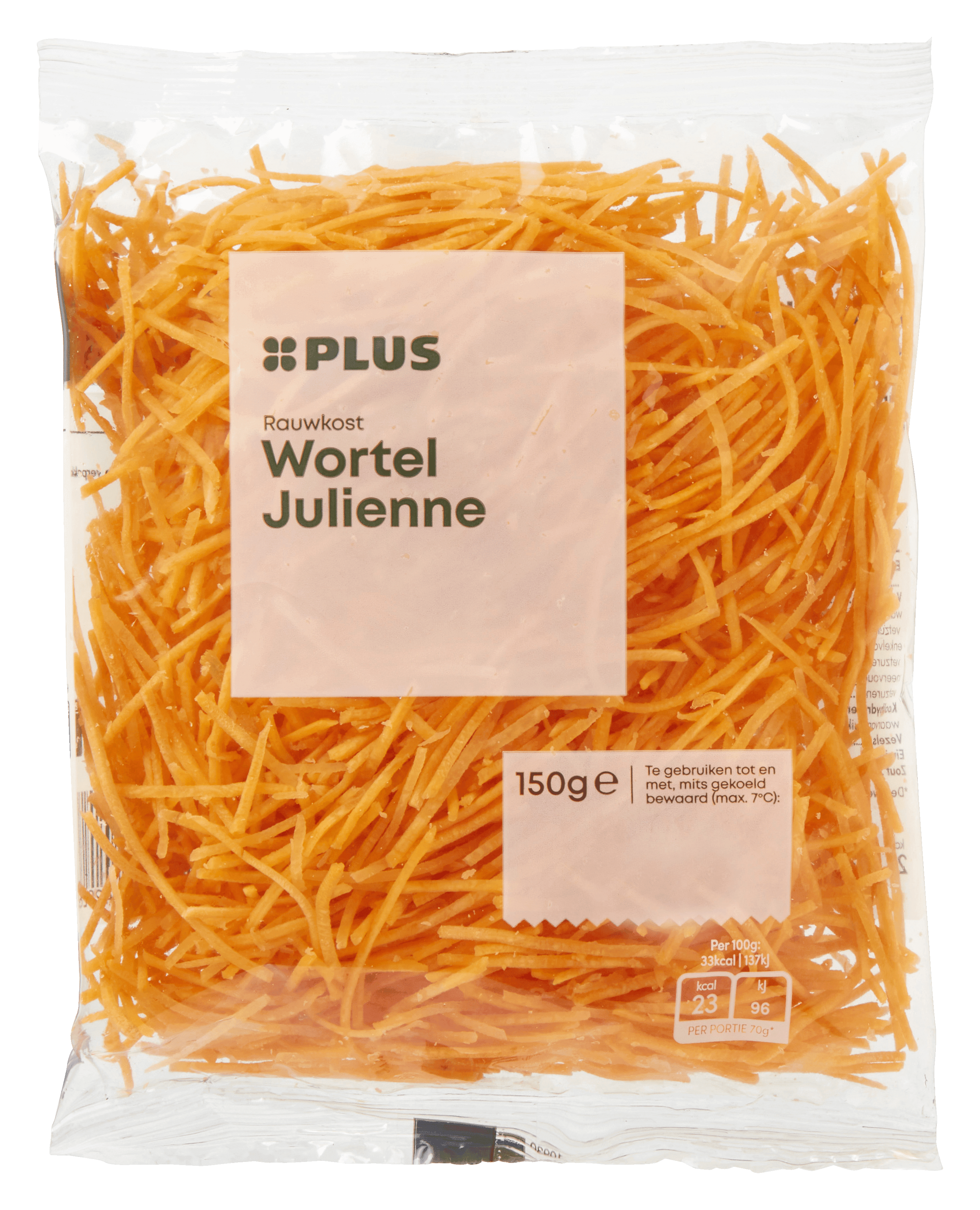 PLUS Rauwkost Wortel Julienne