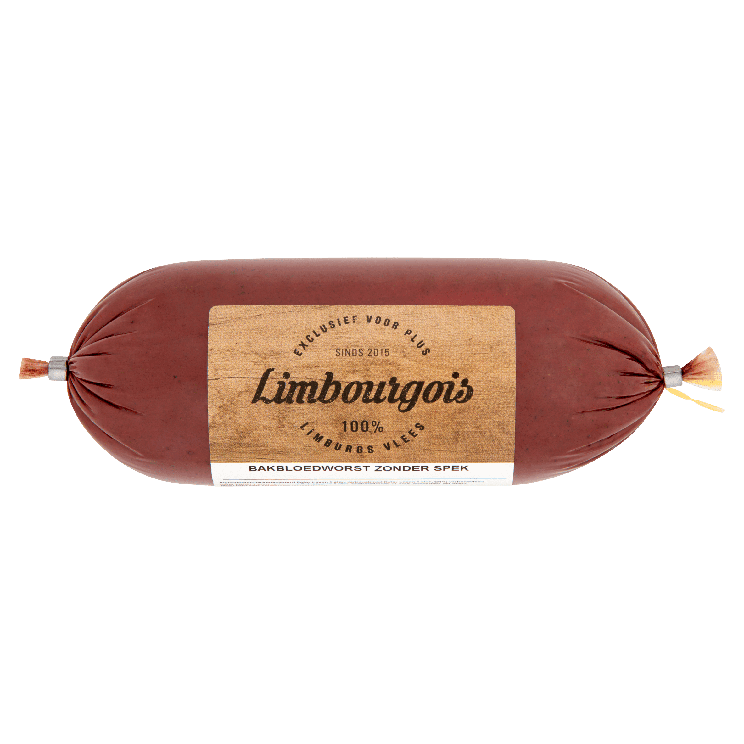 Limbourgois Bakbloedworst zonder spek