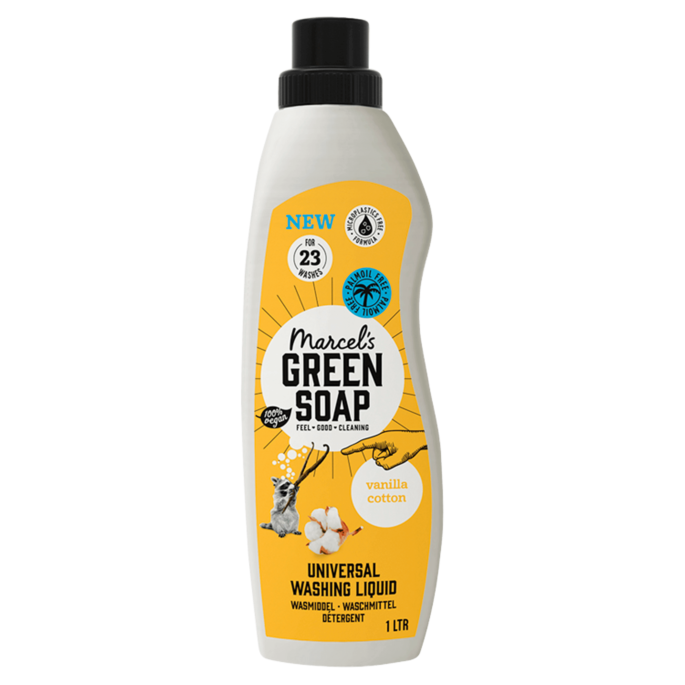 Marcel's Green Soap Vloeibaar wasmiddel universeel vanille