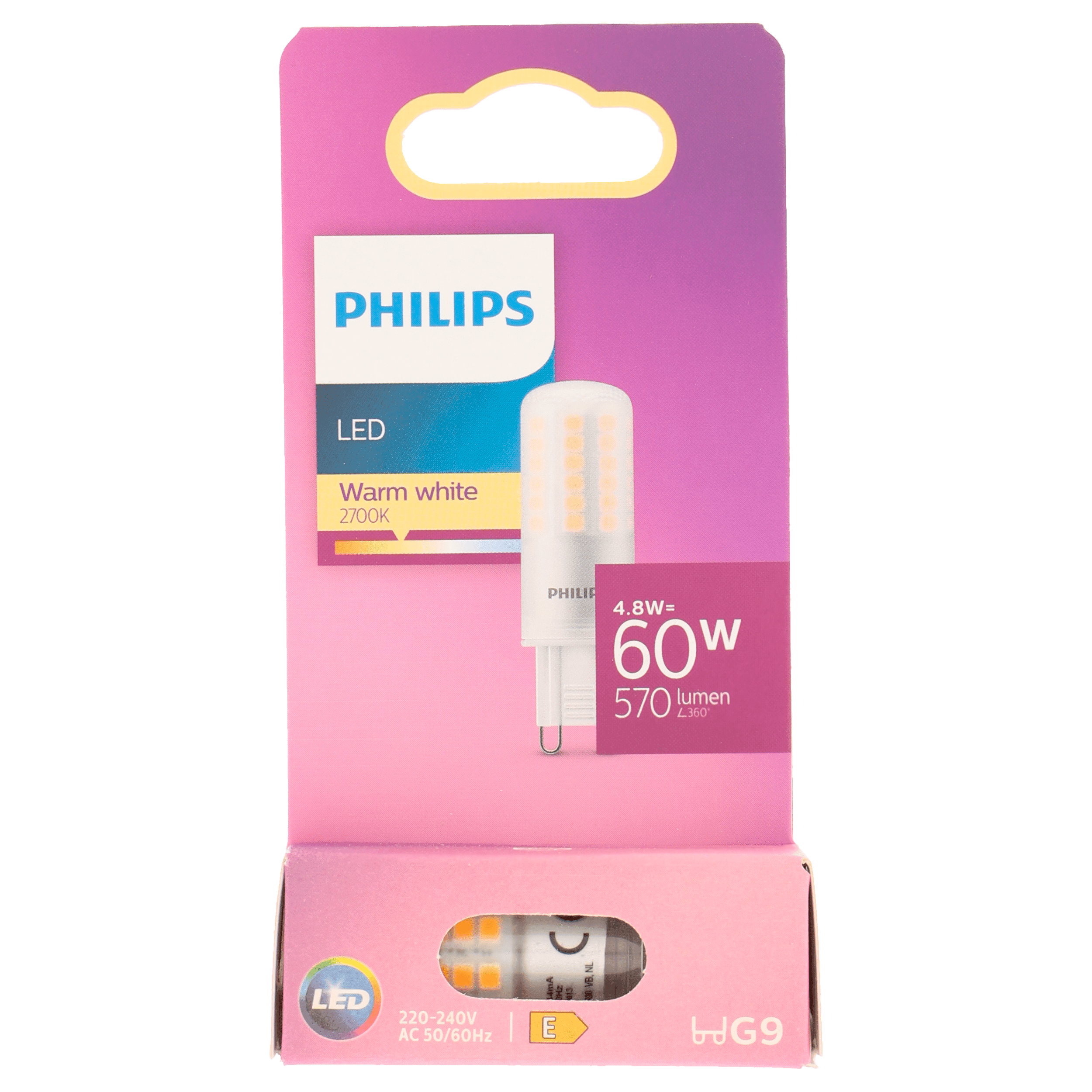 Philips LED Capsule 60W G9 WW ND SRT6