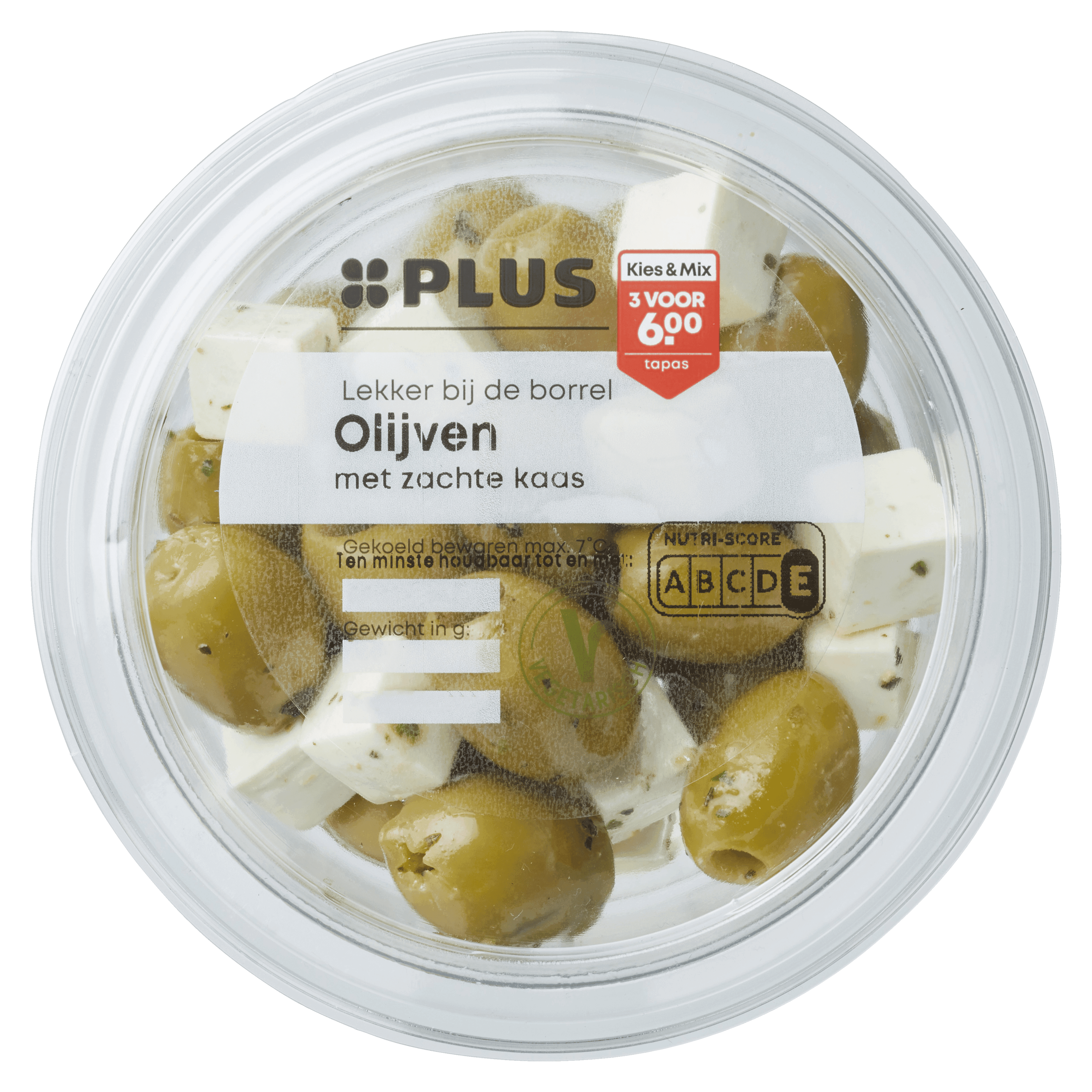 PLUS Olijven zachte kaas