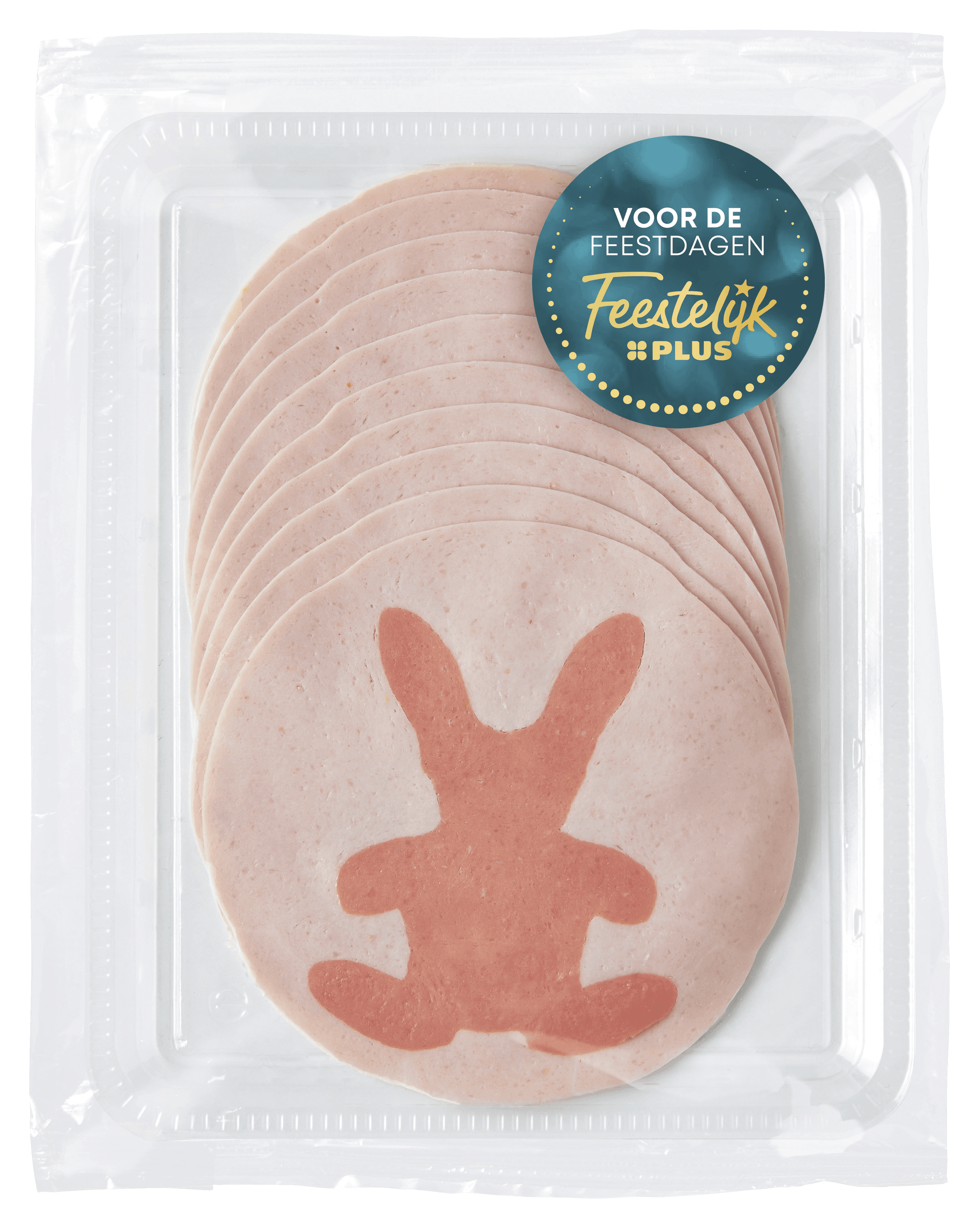 Feestelijk PLUS Boterhamworst Paashaas