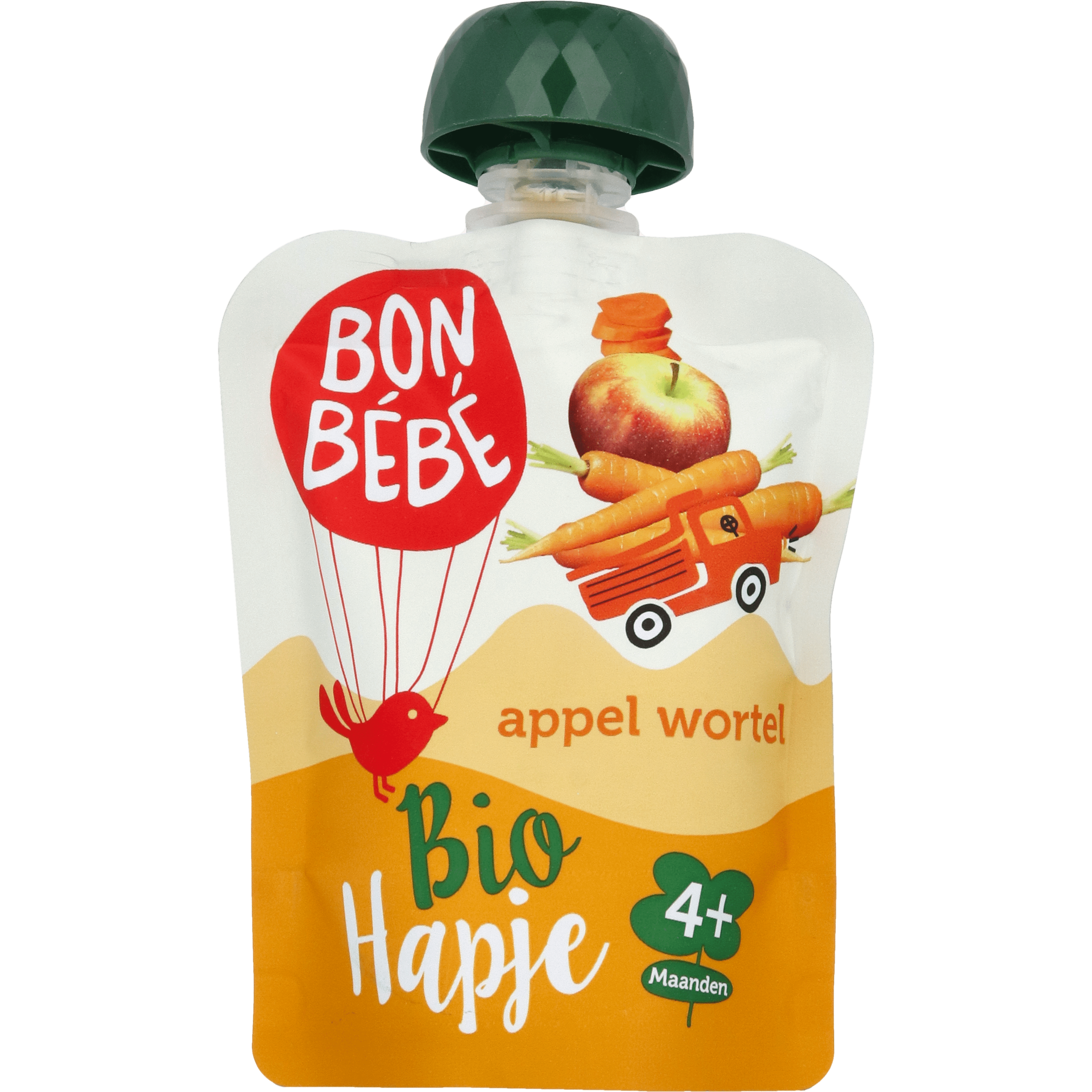 Bonbebe knijp appel wortel +4m
