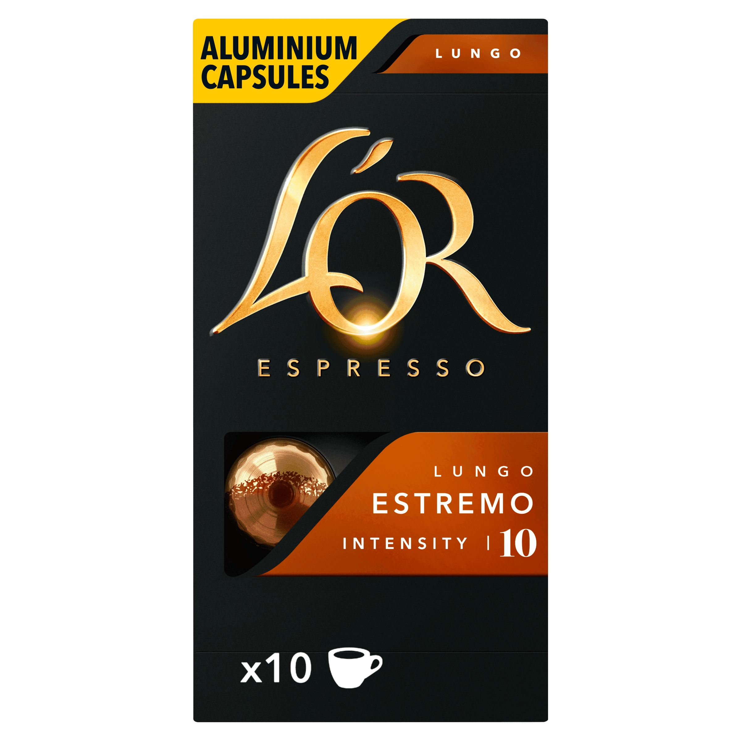 L'Or Lungo estremo koffiecups