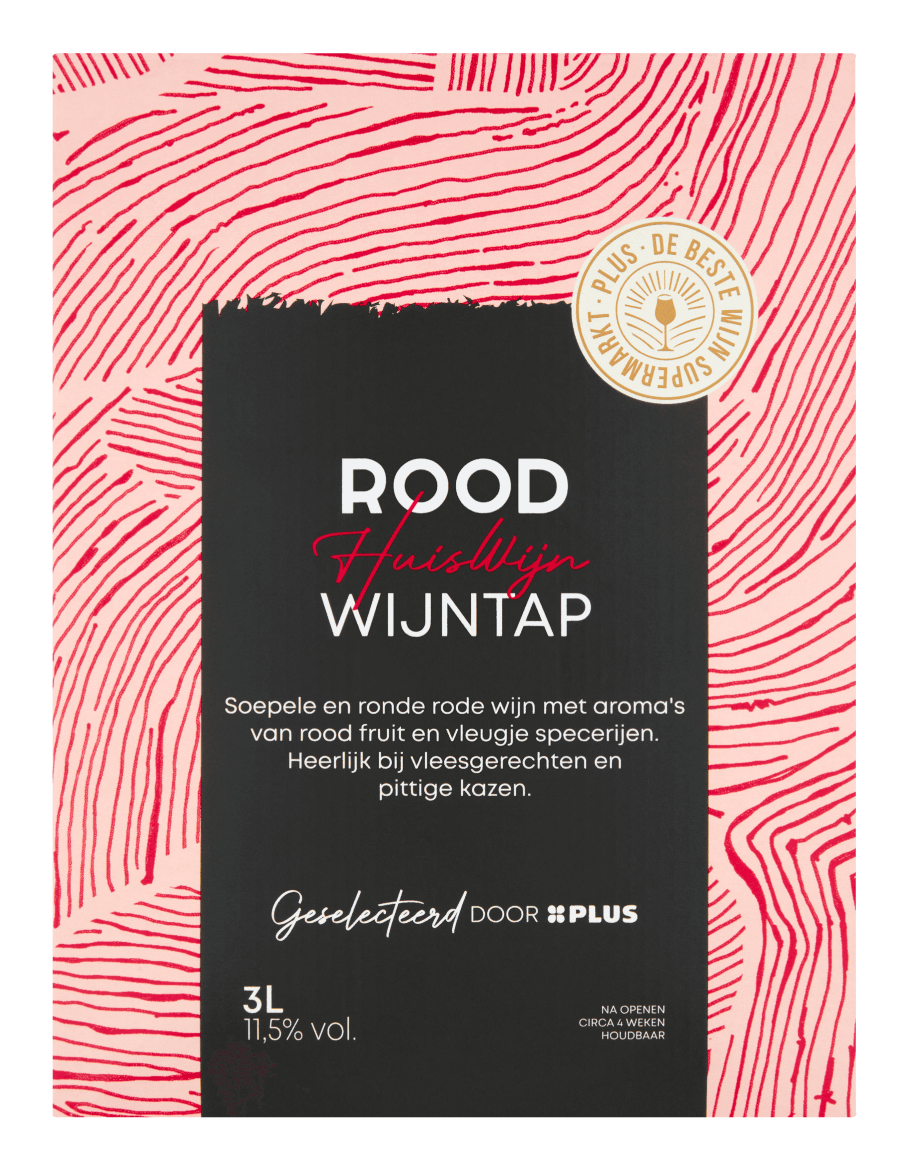 PLUS Huiswijn Rood wijntap