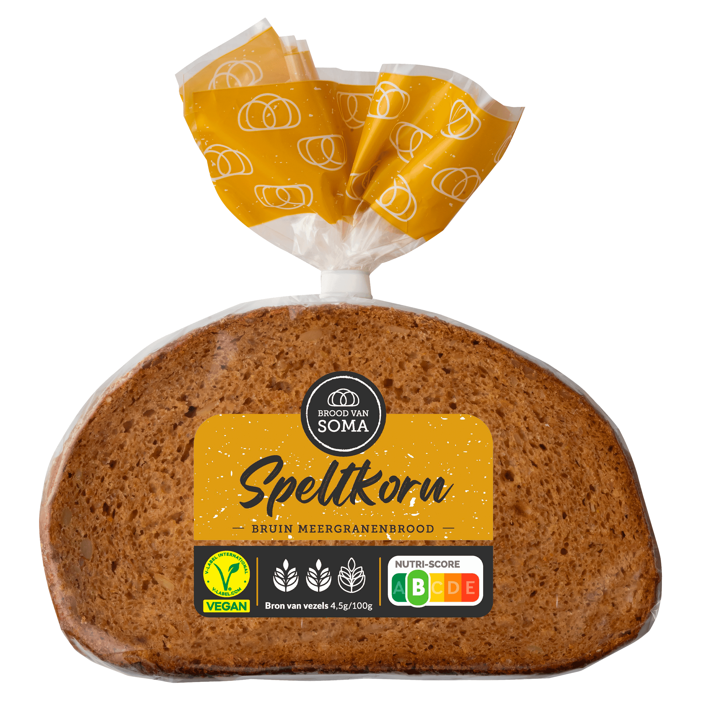 Brood van Soma Speltkoren speltbrood