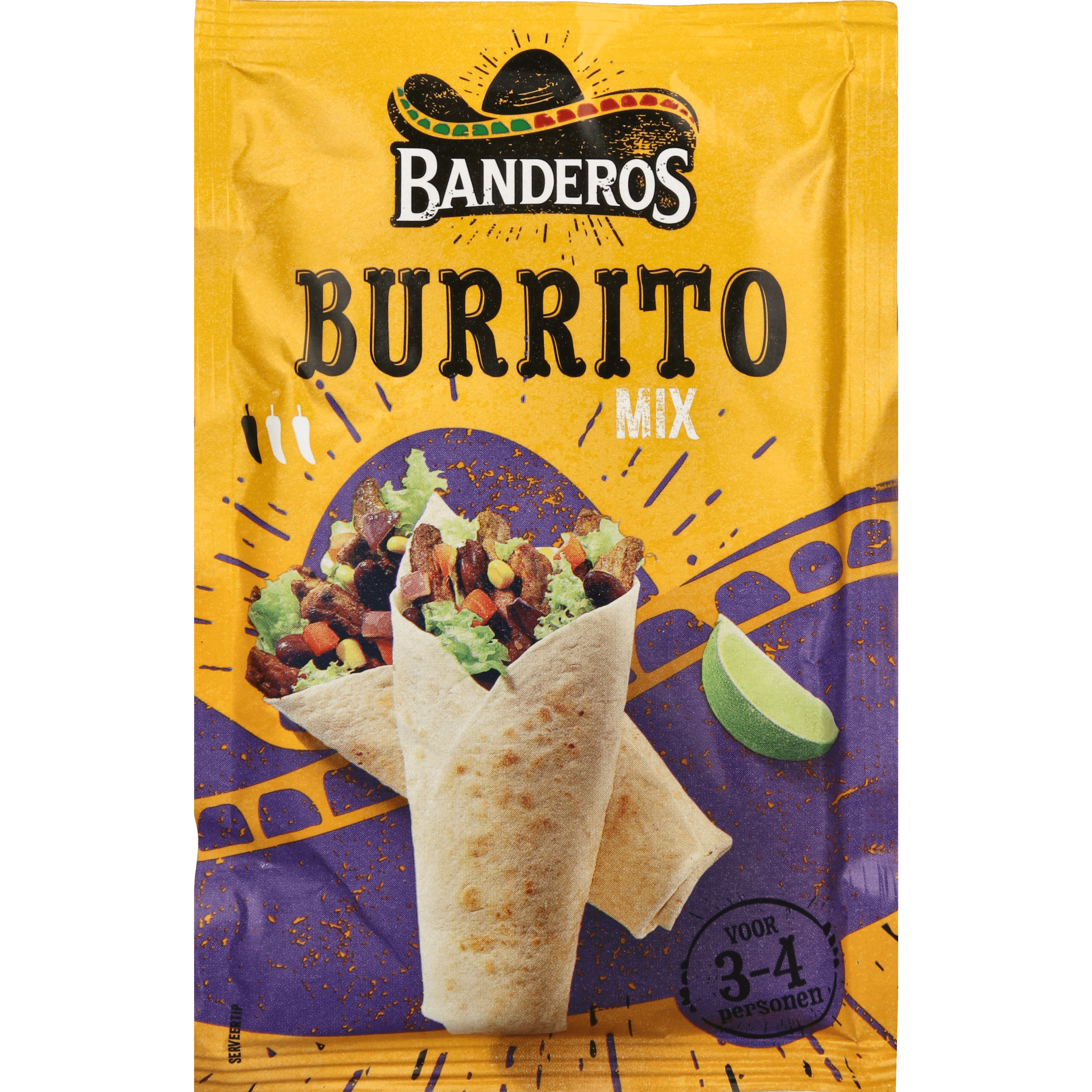 Banderos Burrito kruidenmix