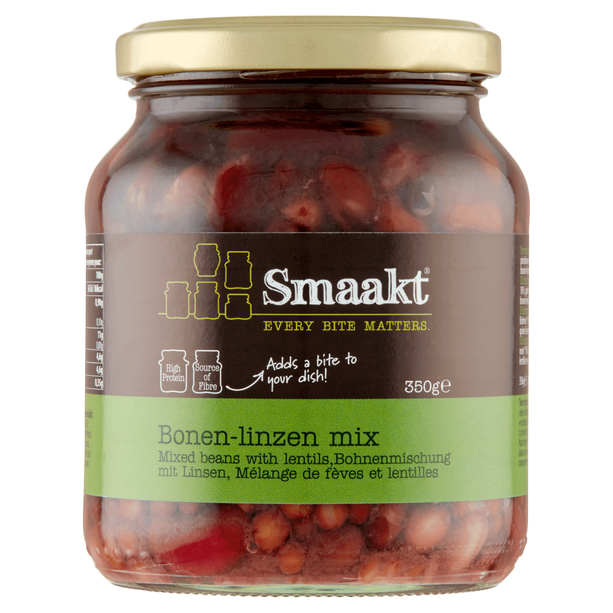 Smaakt Bonen en linzenmix bio