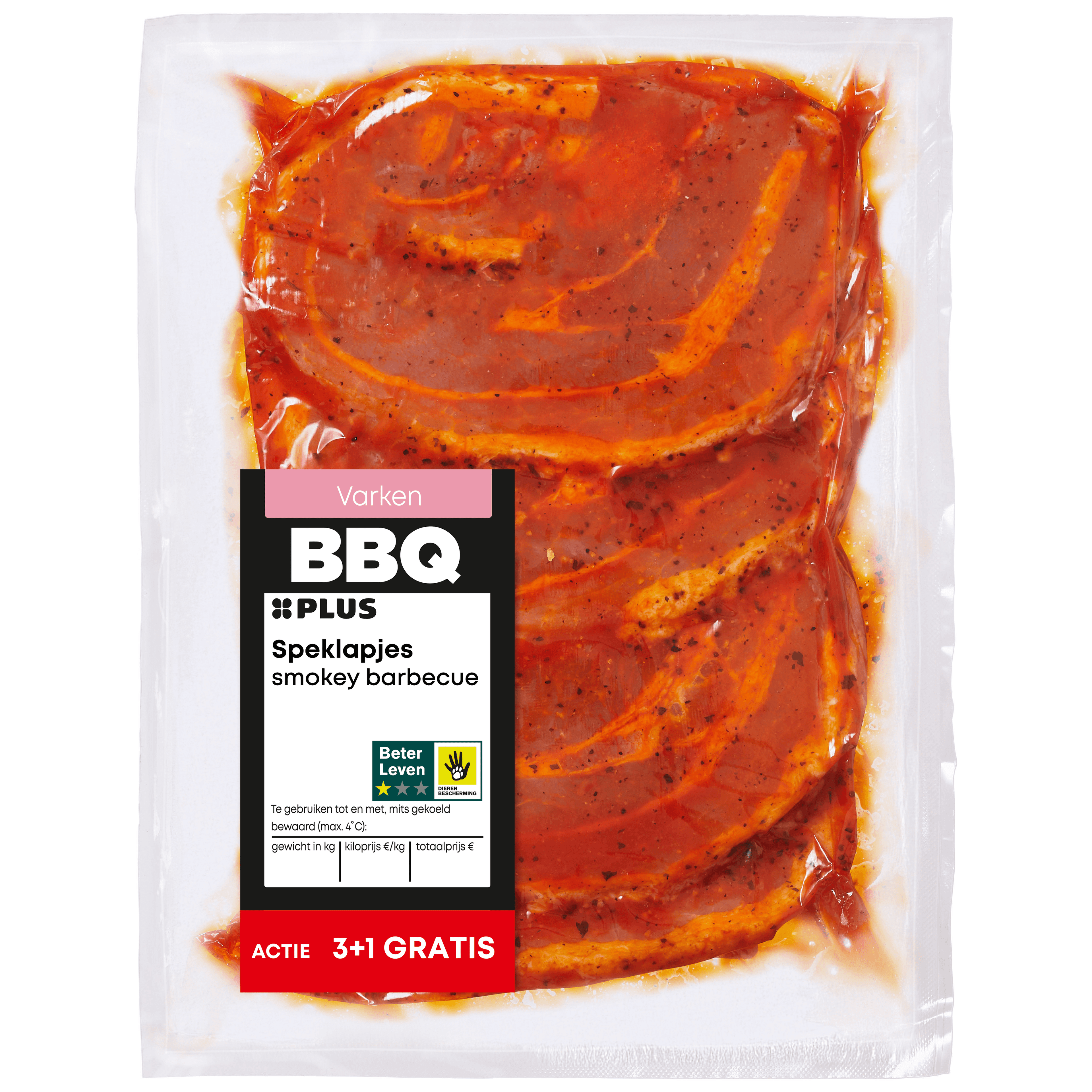 PLUS Speklapjes smokey barbecue