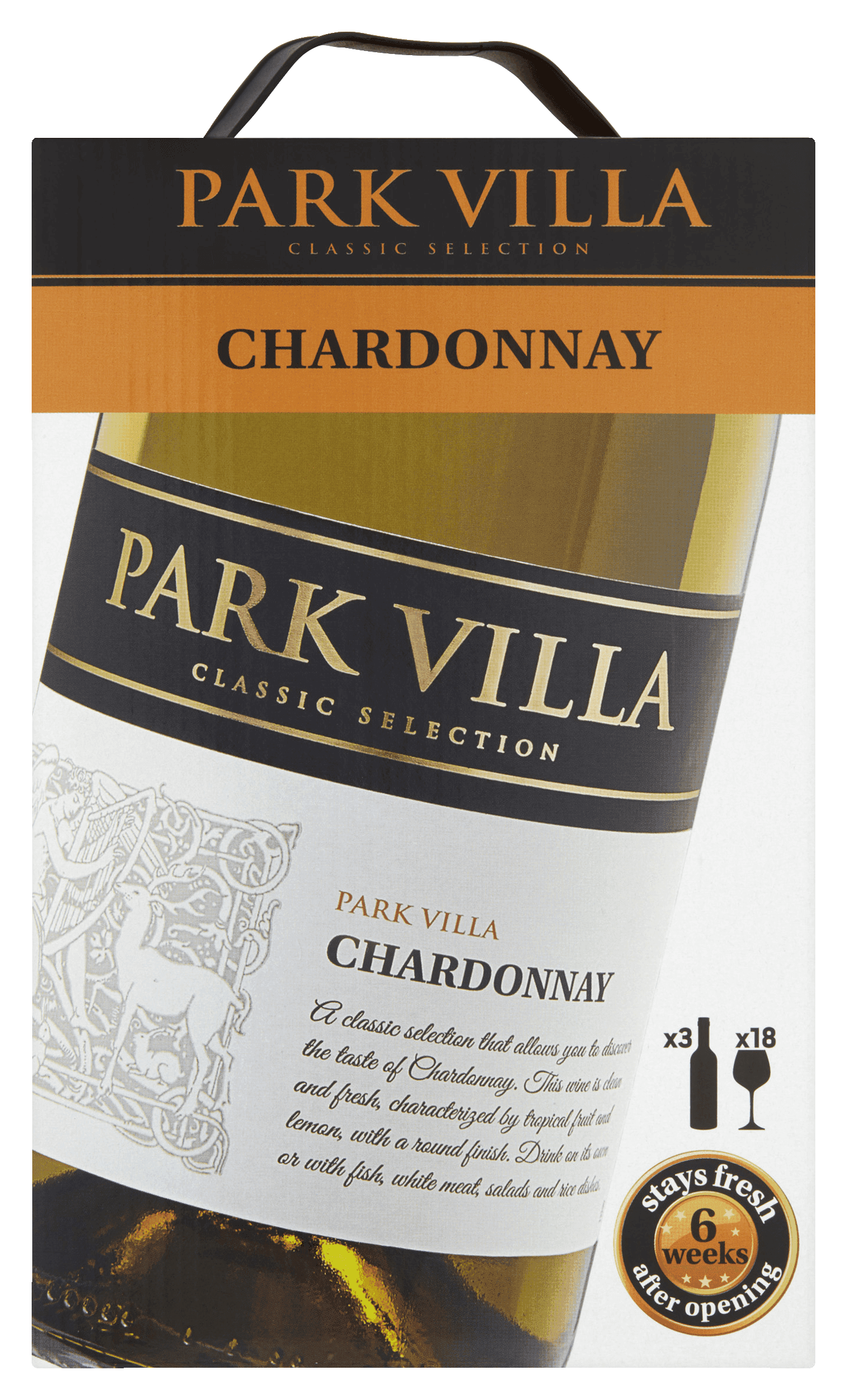 Park Villa Chardonnay wijntap