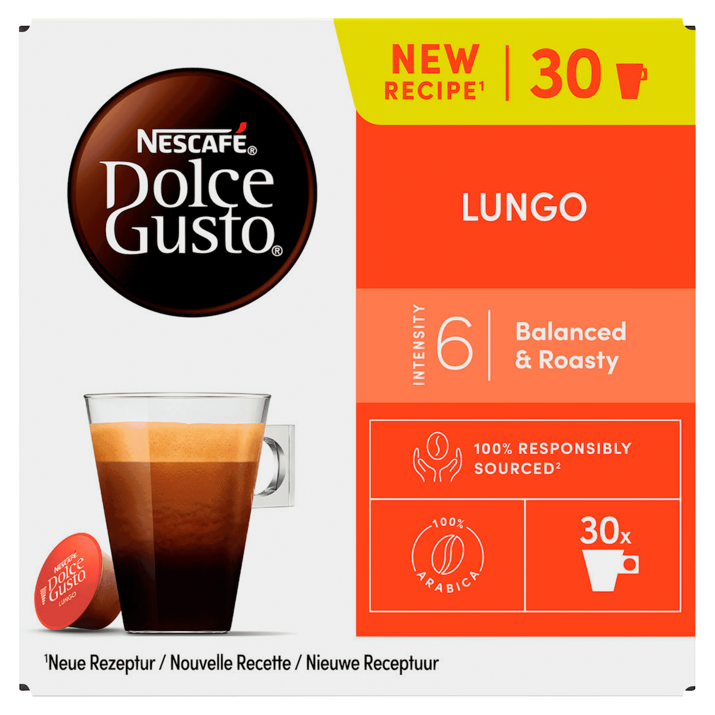 Nescafe Dolce Gusto koffiecups caffe lungo XL