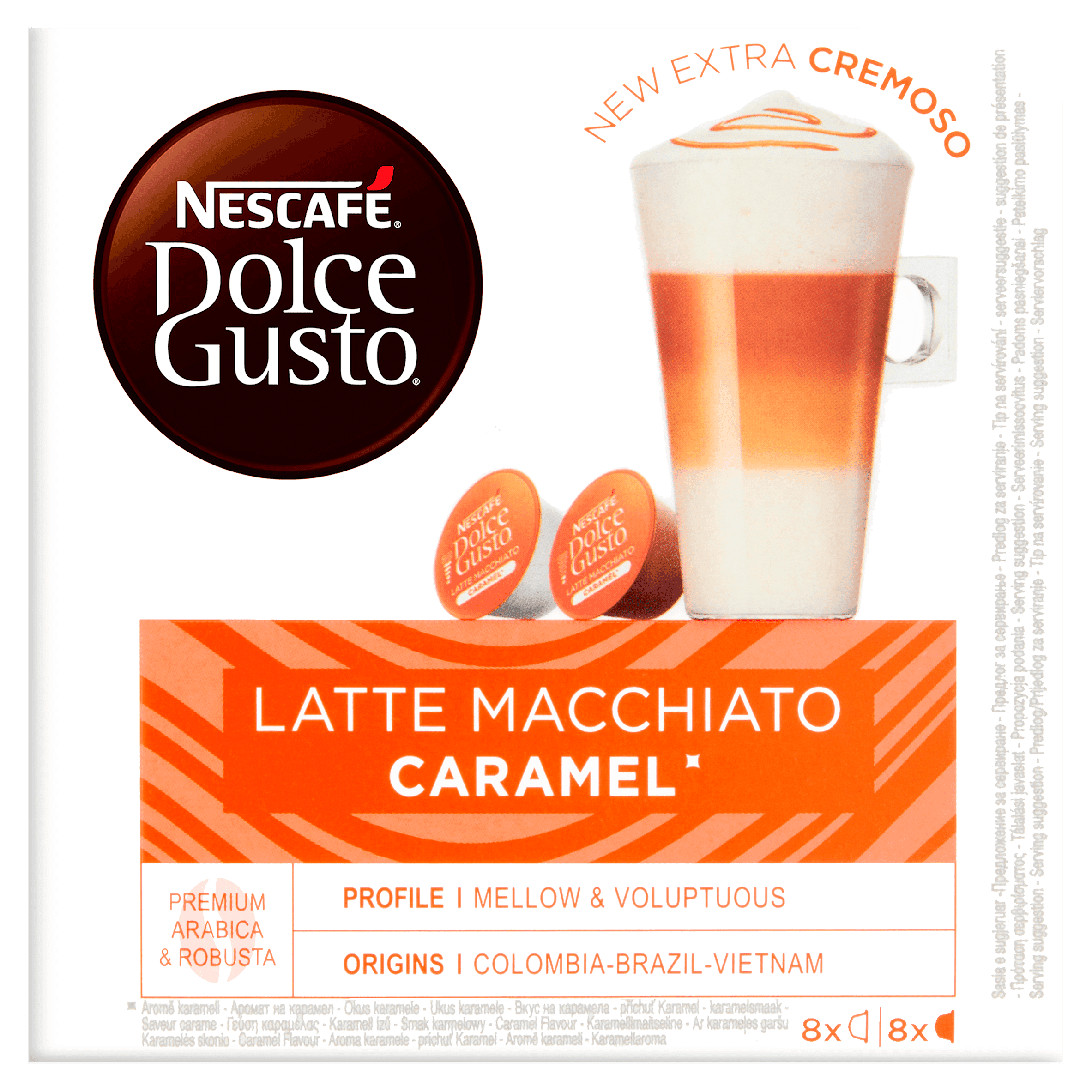 Nescafe Dolce Gusto koffiecups caramel