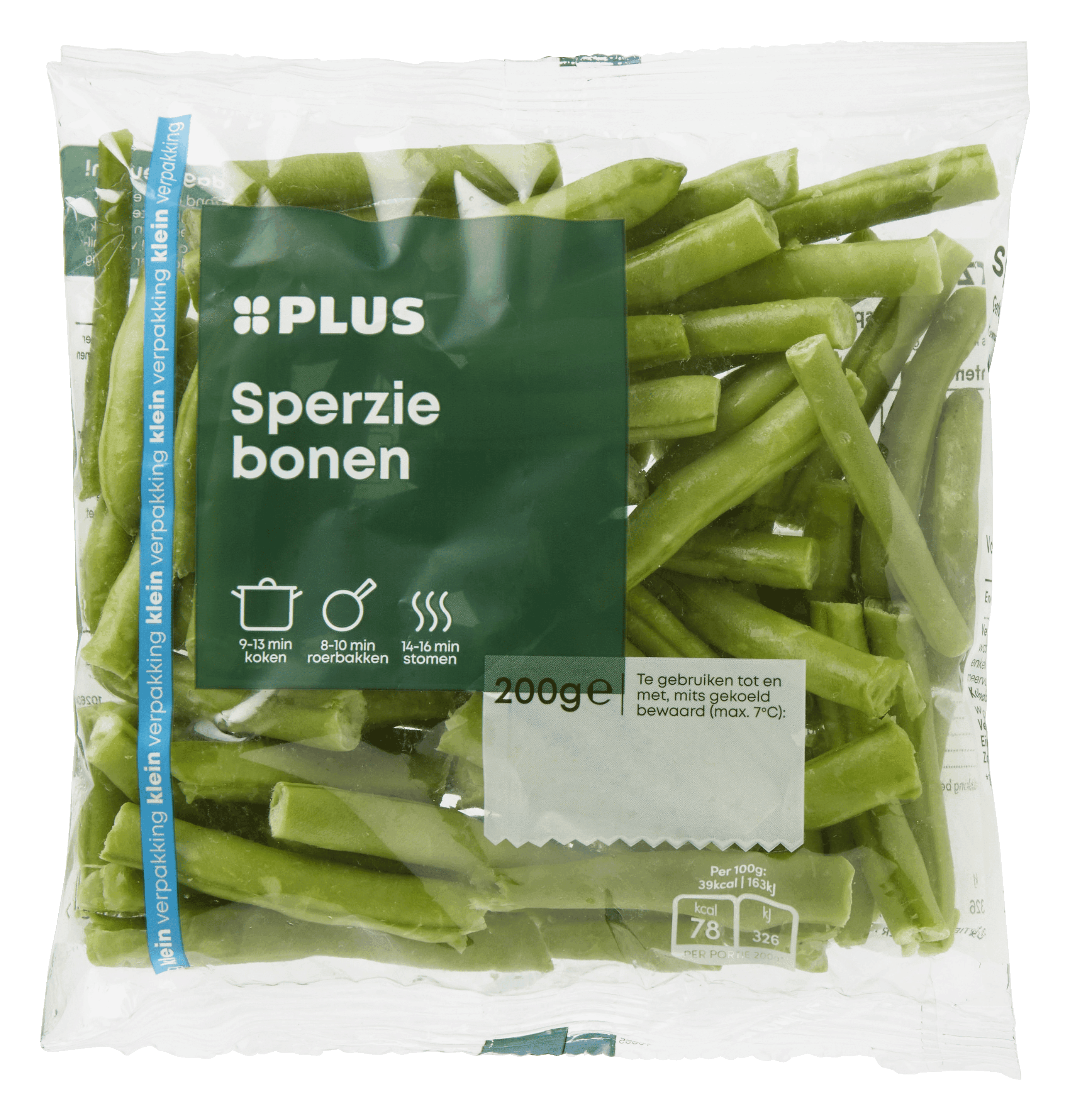 PLUS Sperziebonen gebroken