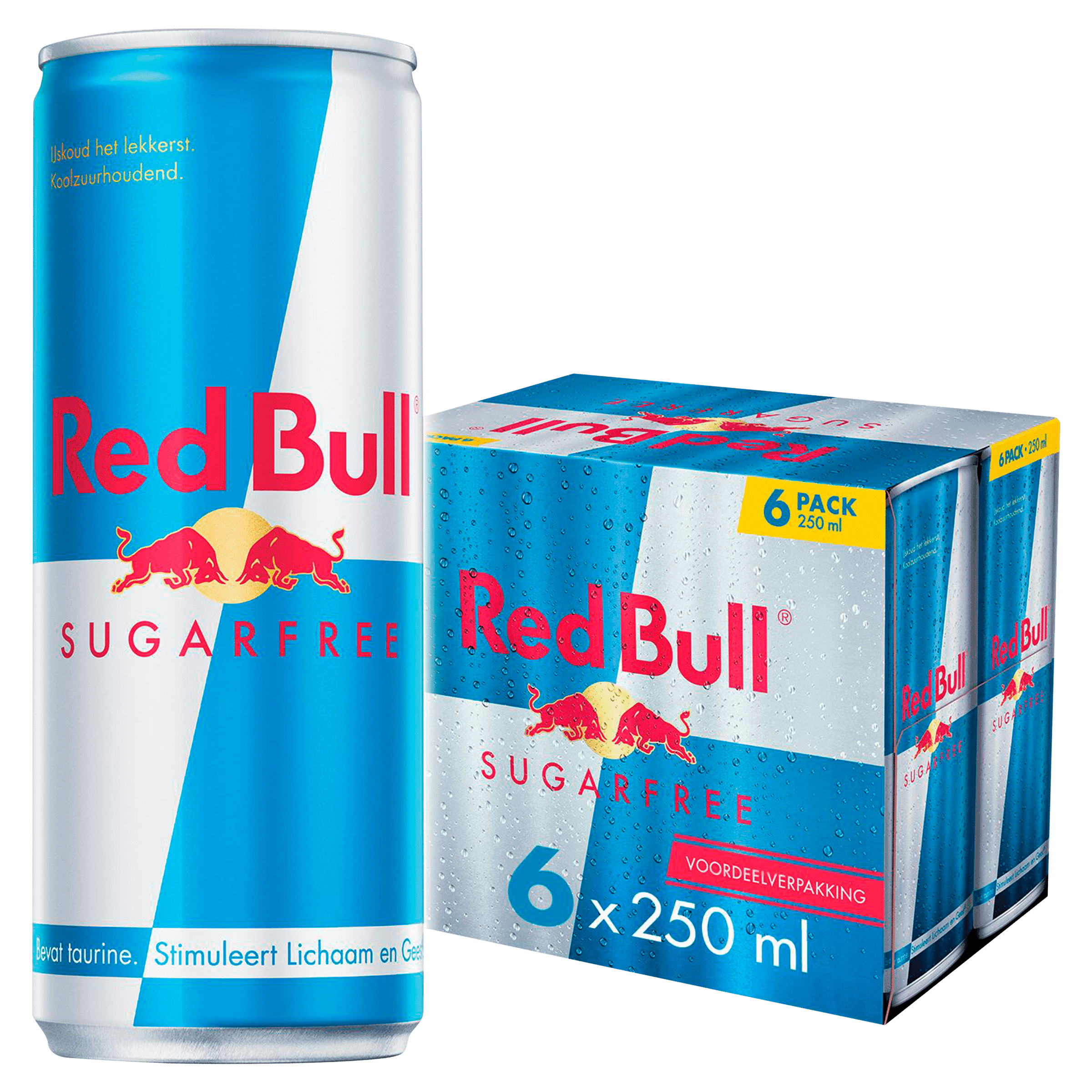 Red Bull Energy drink suikervrij 6-pack