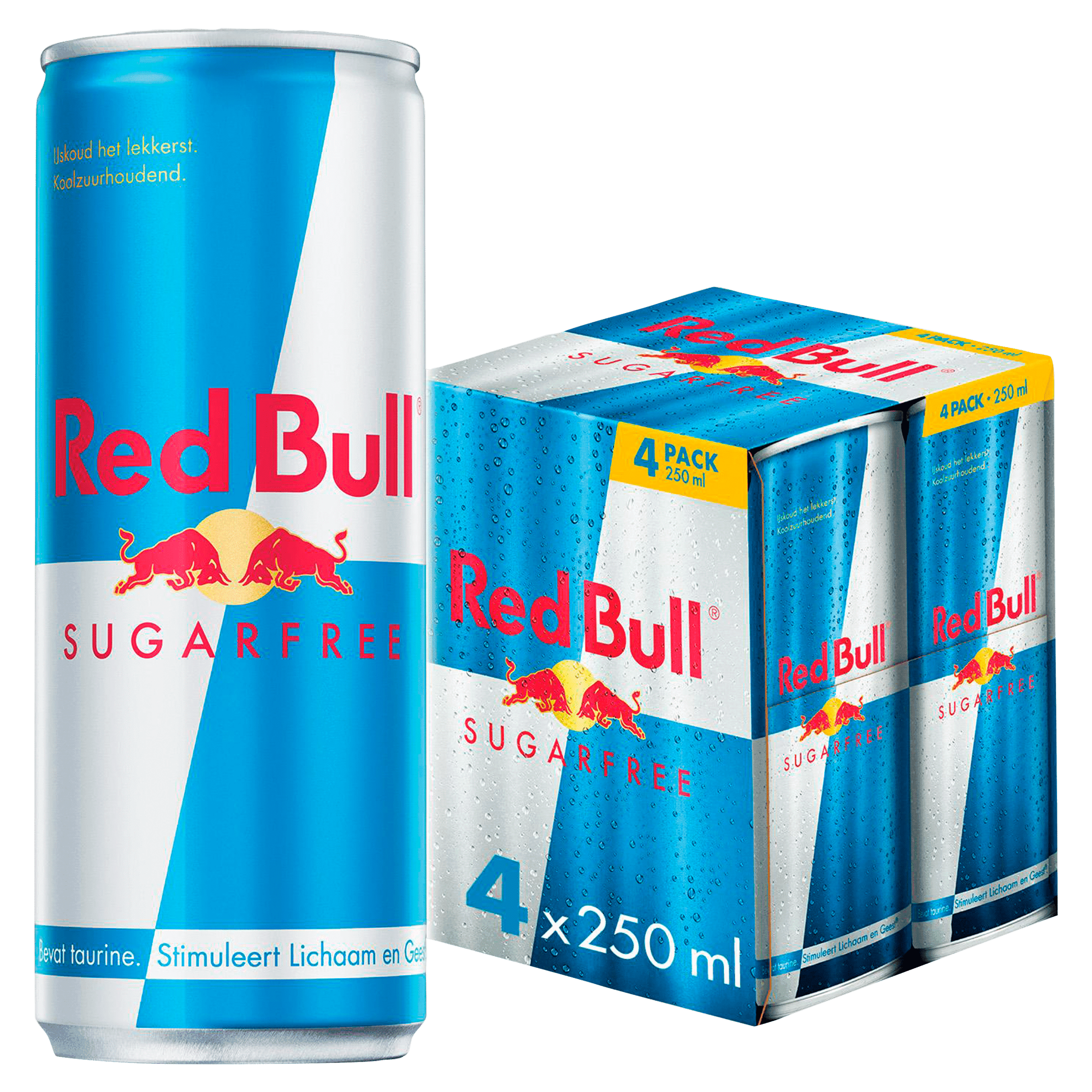 Red Bull Energy drink suikervrij 4-pack