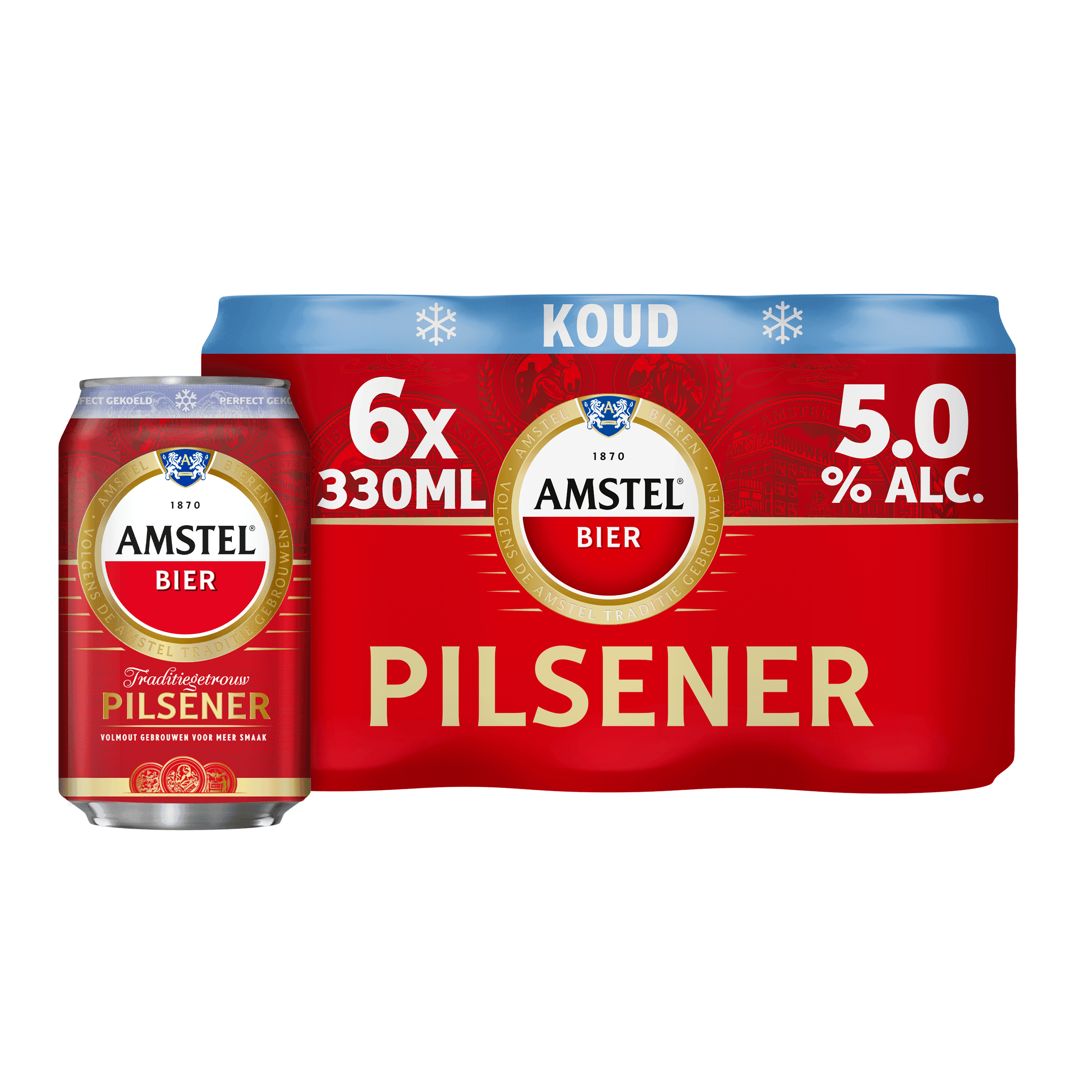 Amstel Pilsener bier blik coolcan