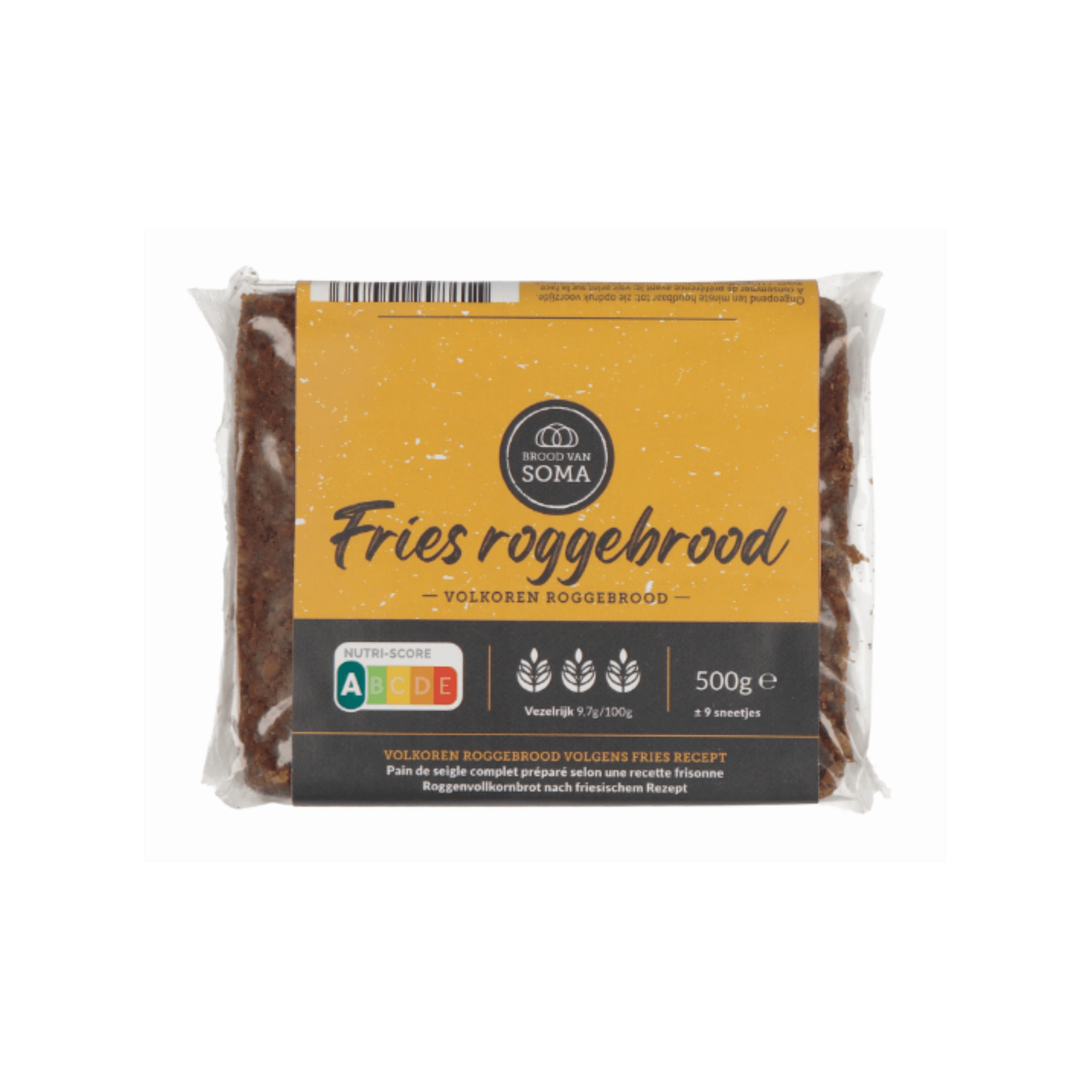Brood van Soma Fries roggebrood