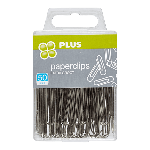 PLUS Paperclips groot