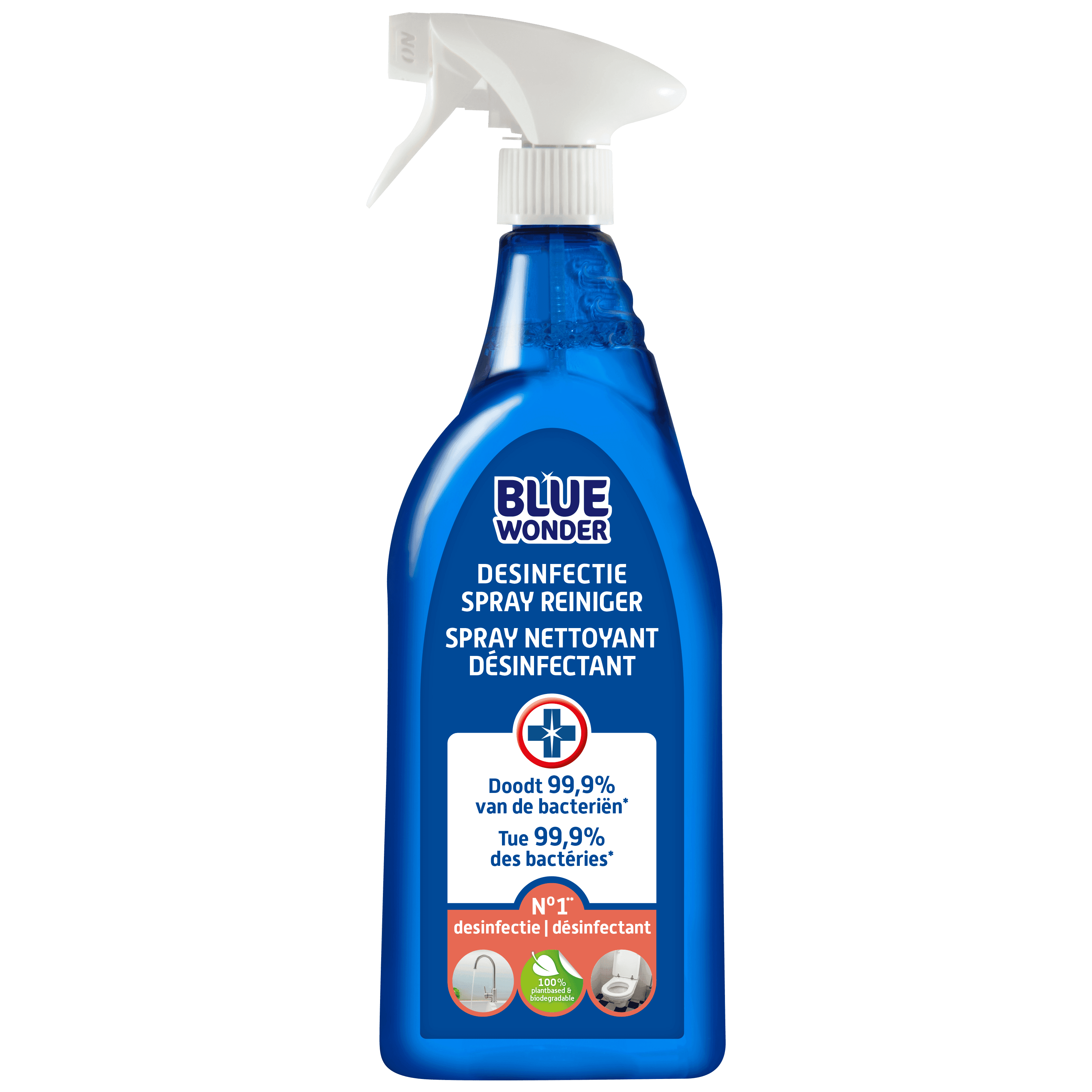Blue Wonder Desinfectie reiniger spray