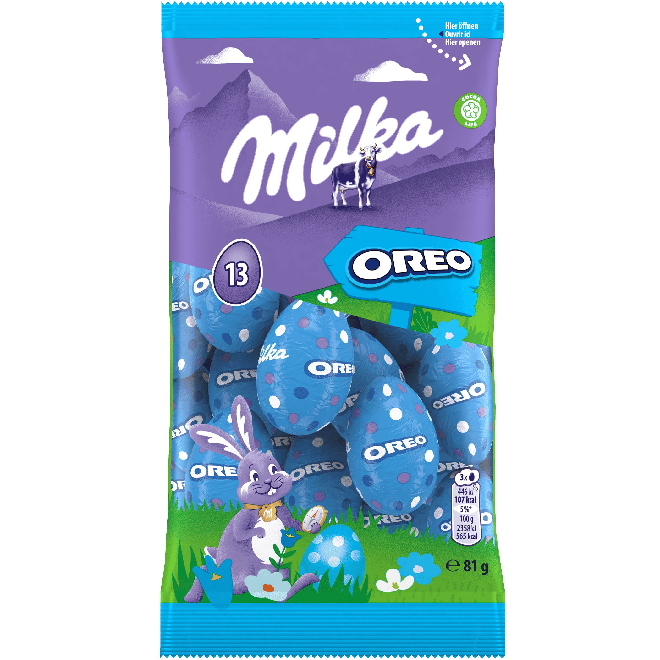 Milka Oreo paaseitjes