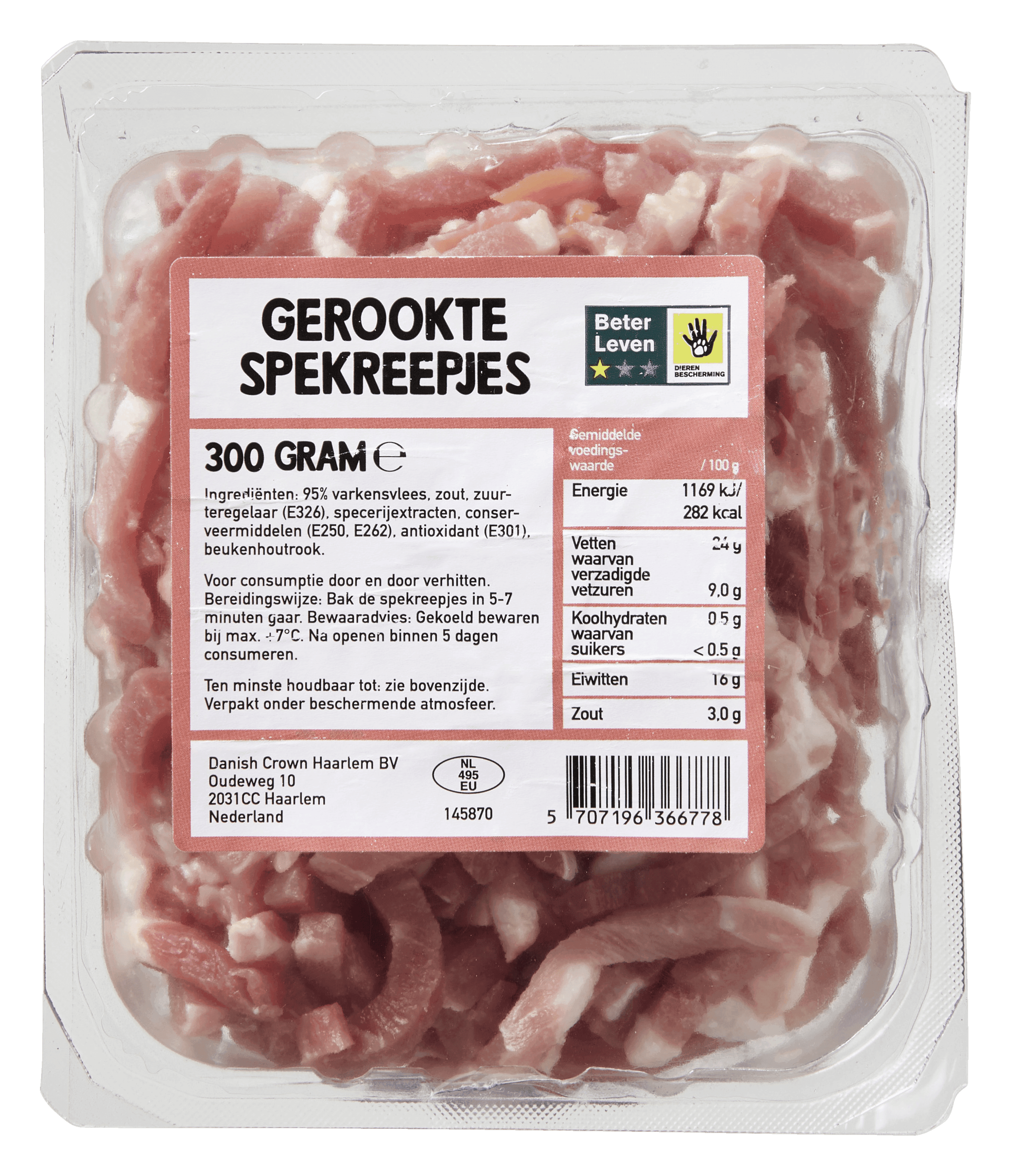 Danish Crown Gerookte spekreepjes