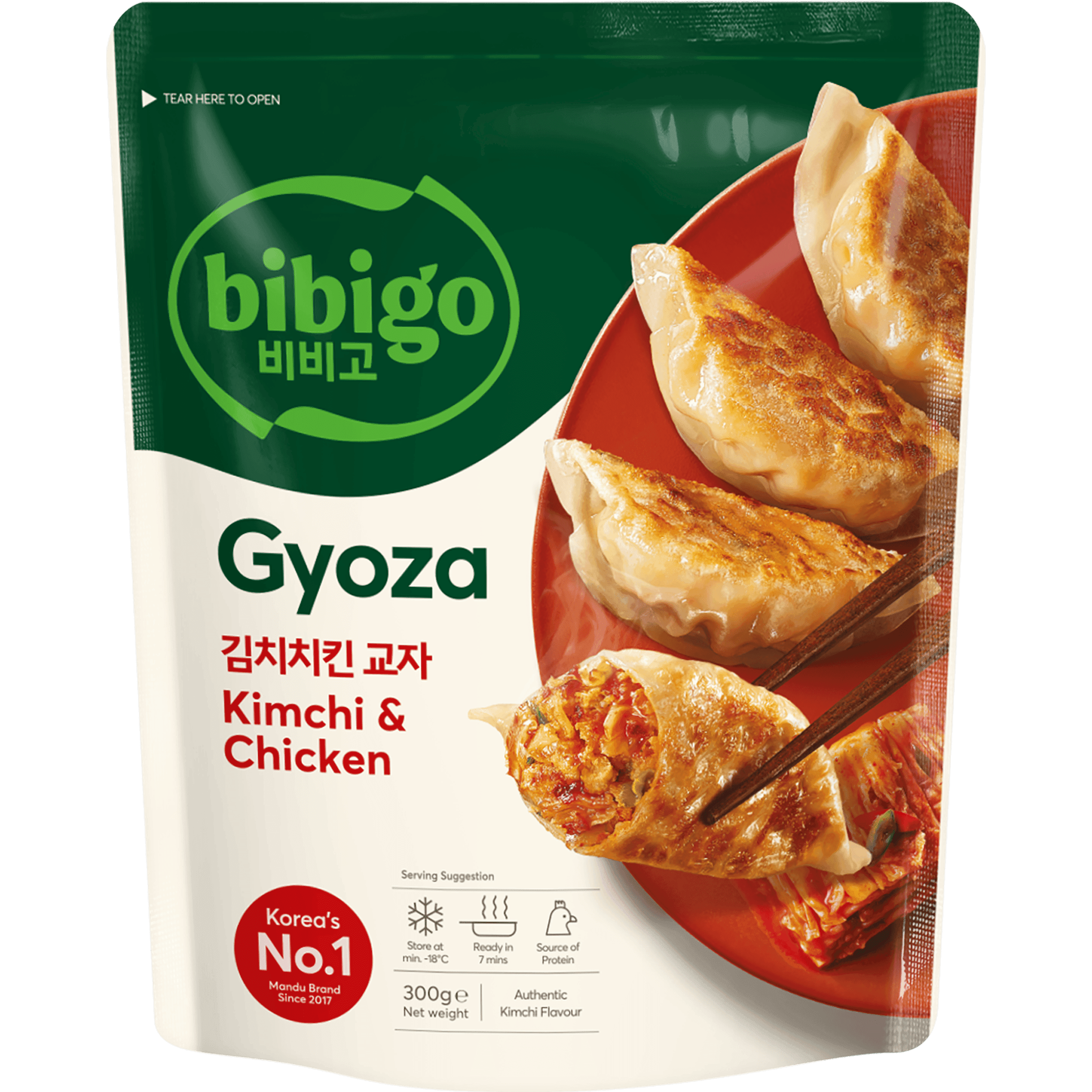 Bibigo Gyoza Kimchi & Kip