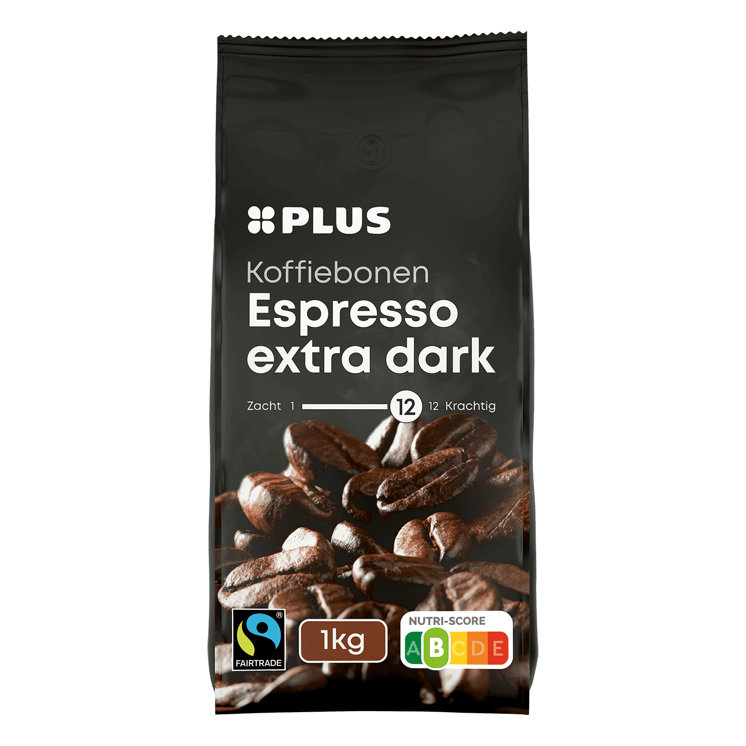 PLUS Koffiebonen espresso extra dark FT