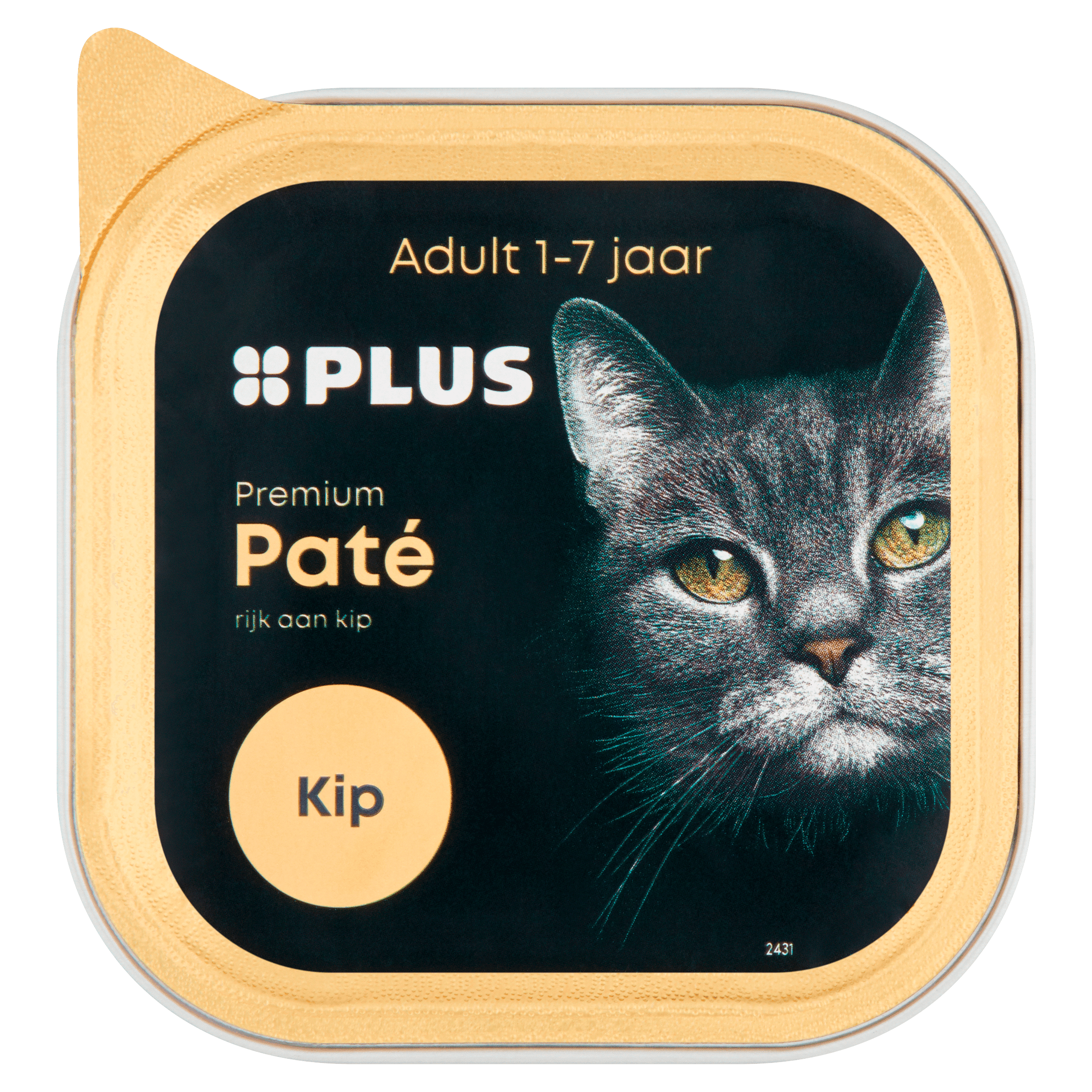 PLUS Premium Katten paté Kip
