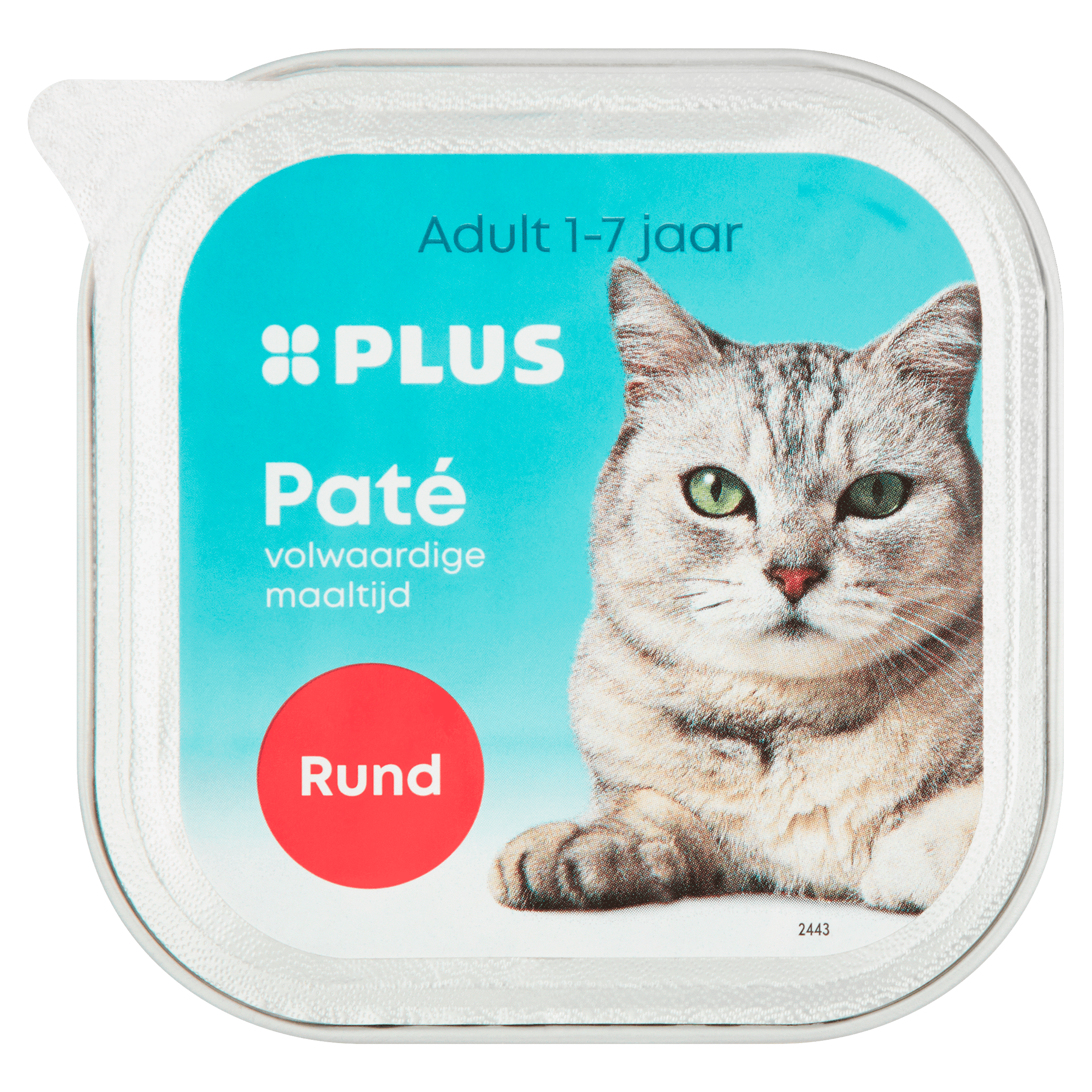 PLUS Katten paté Rund