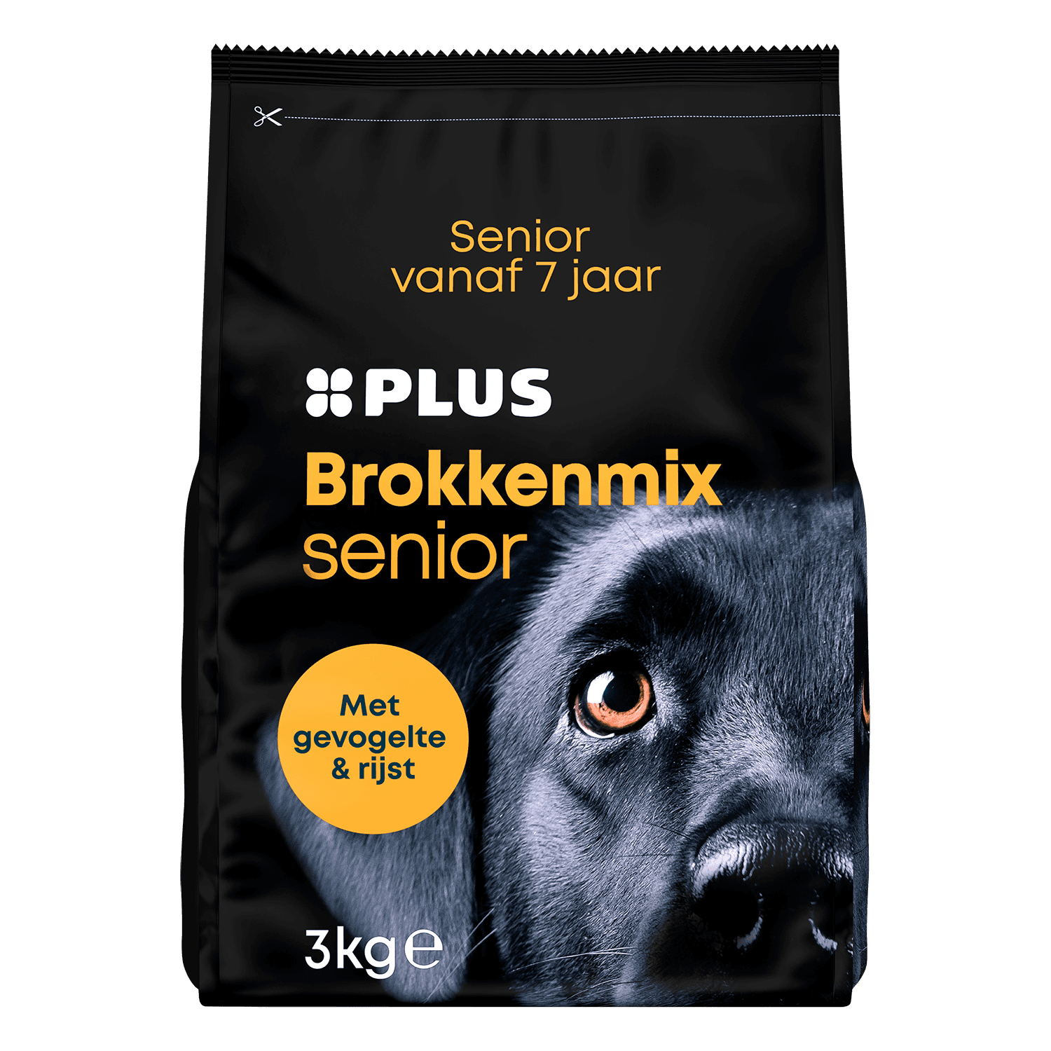PLUS Brokkenmix senior gevogelte & rijst