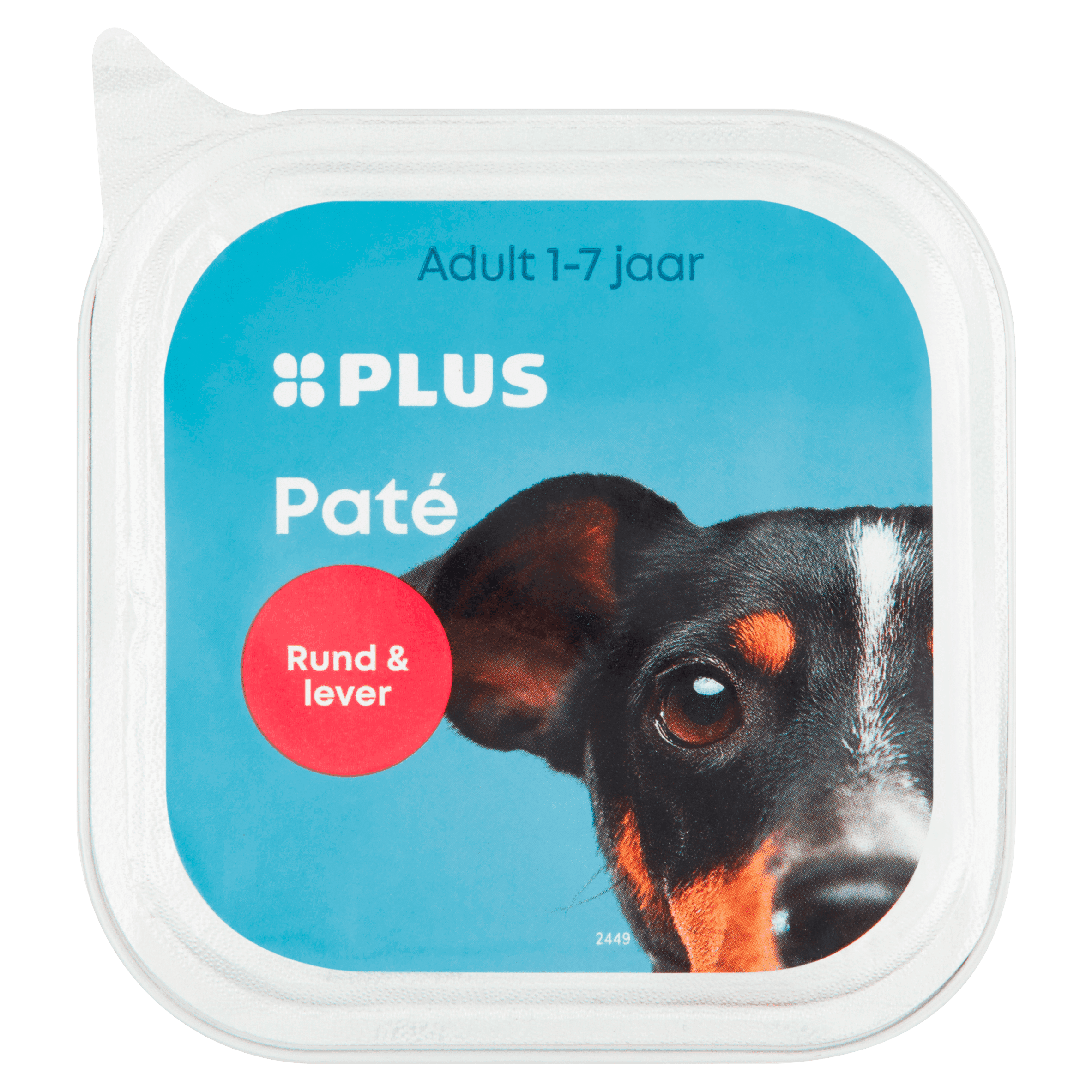 PLUS Honden paté Rund & lever
