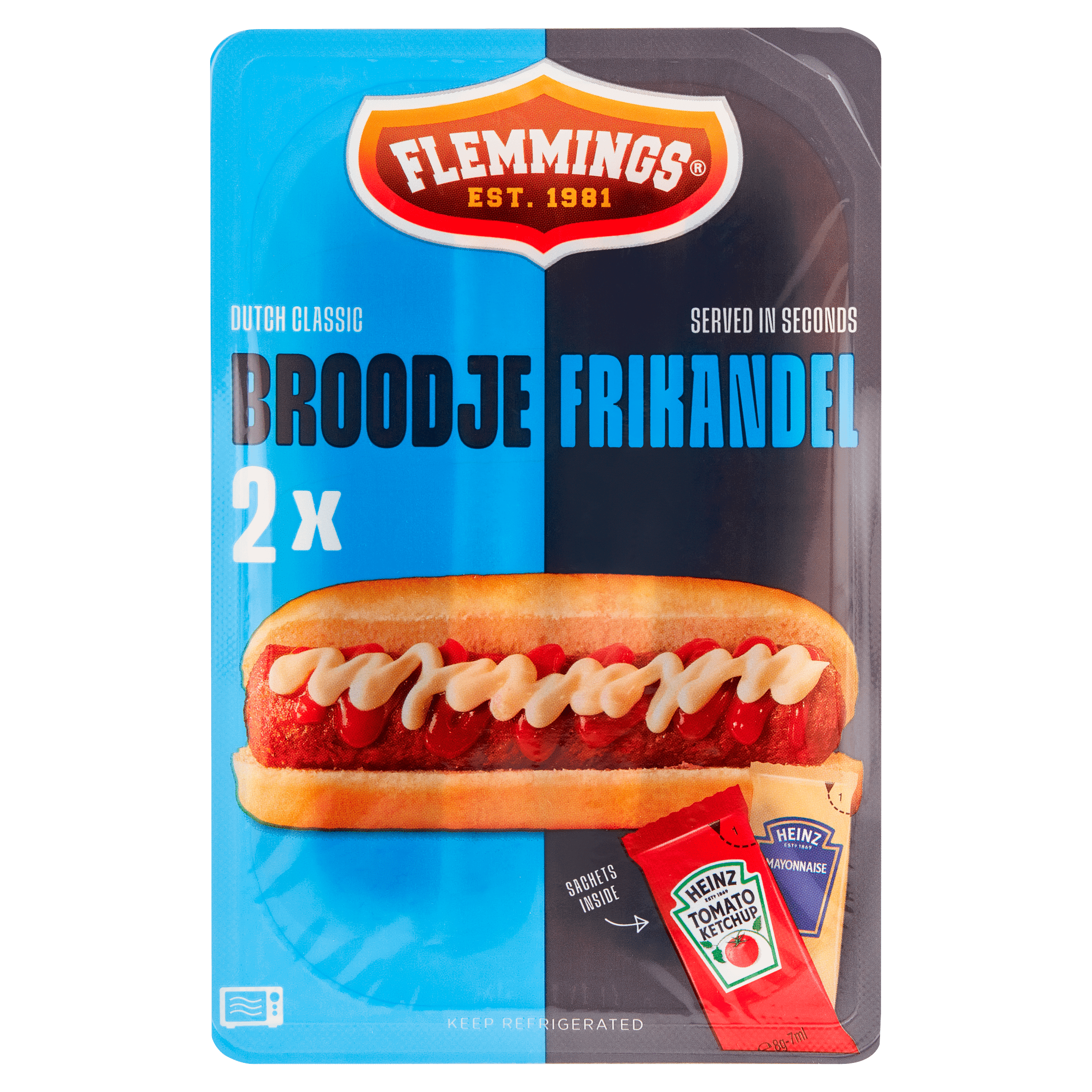 Flemmings Broodje frikandel duo