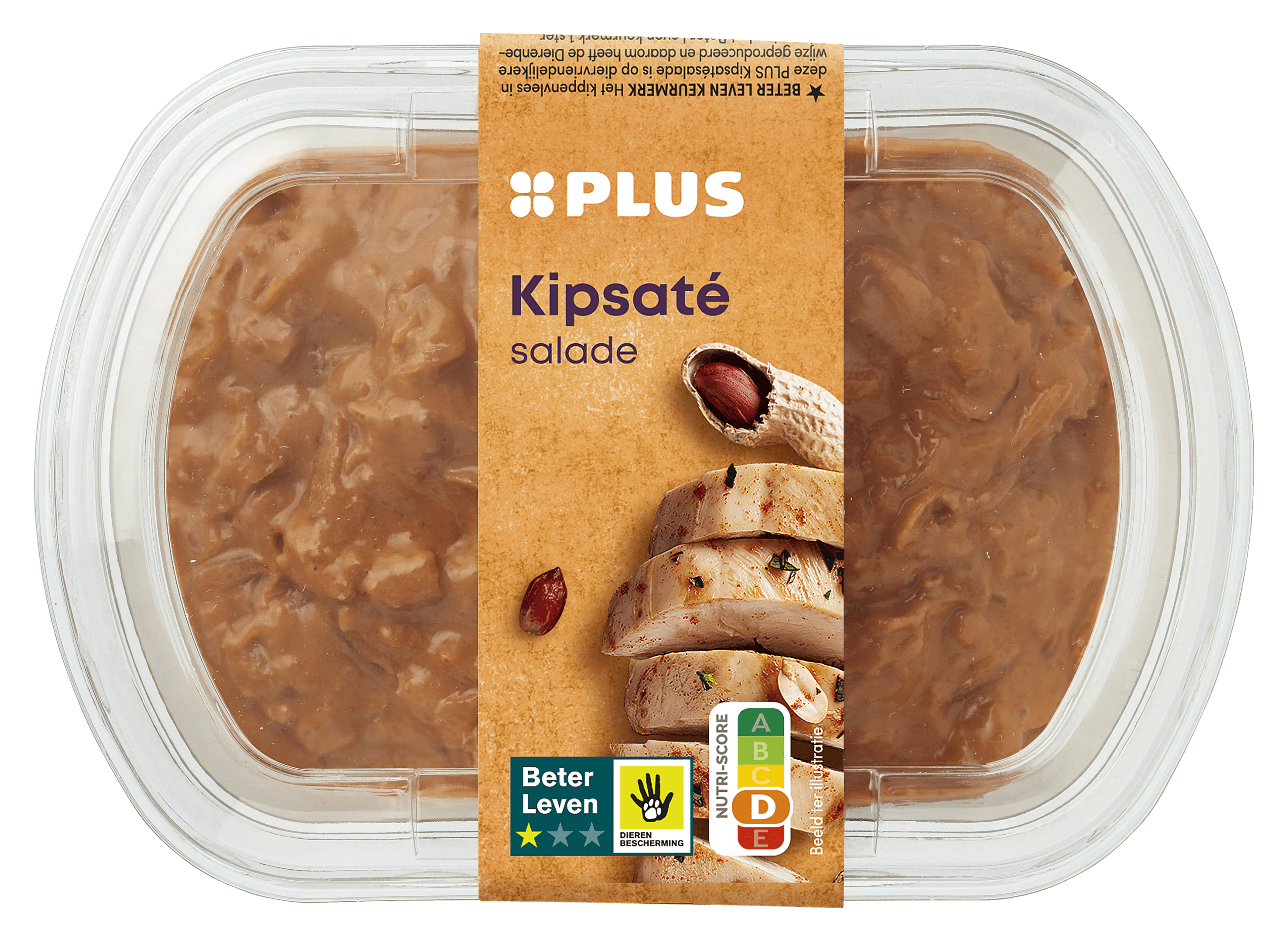 PLUS Kip saté salade