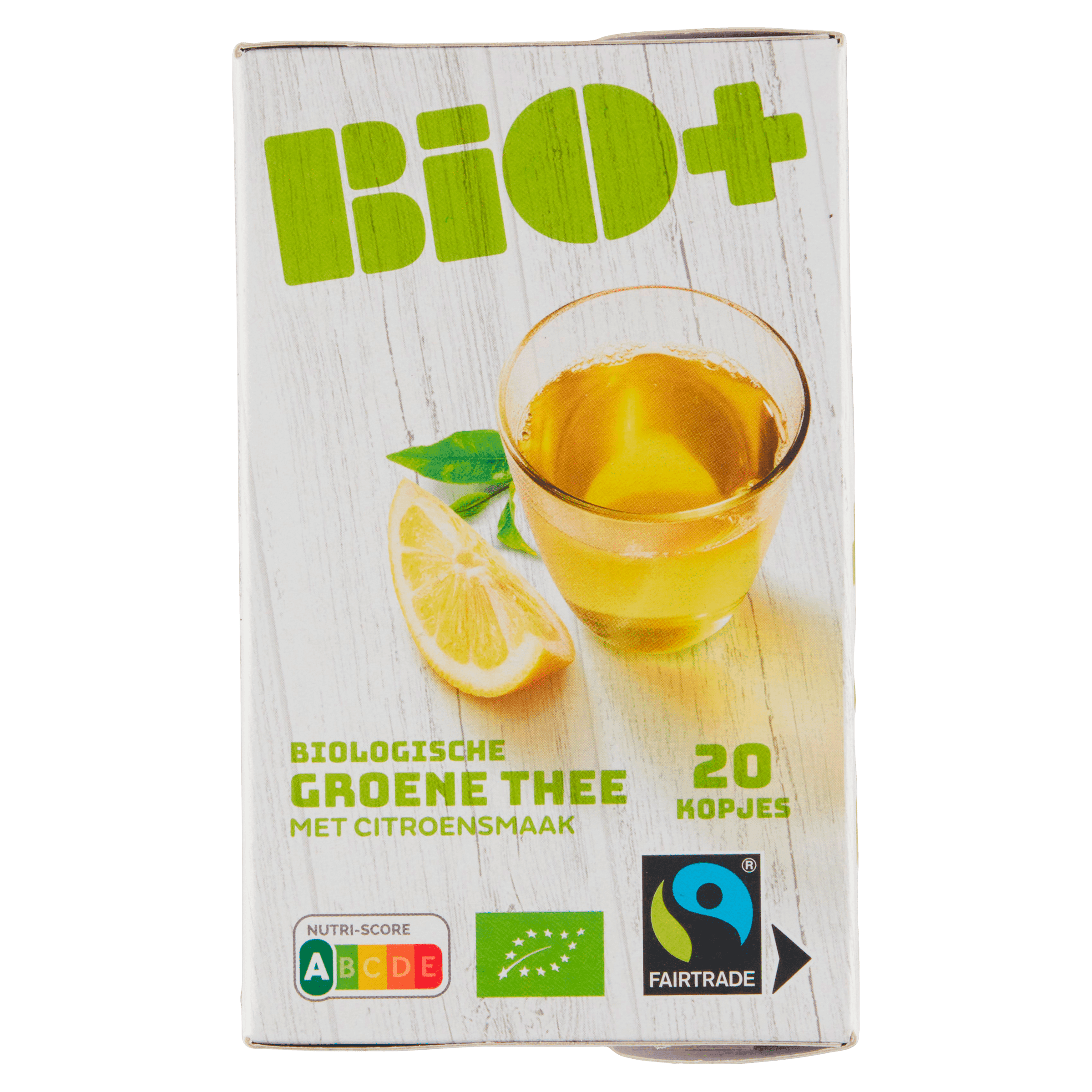 BIO+ Groene thee citroen Fairtrade