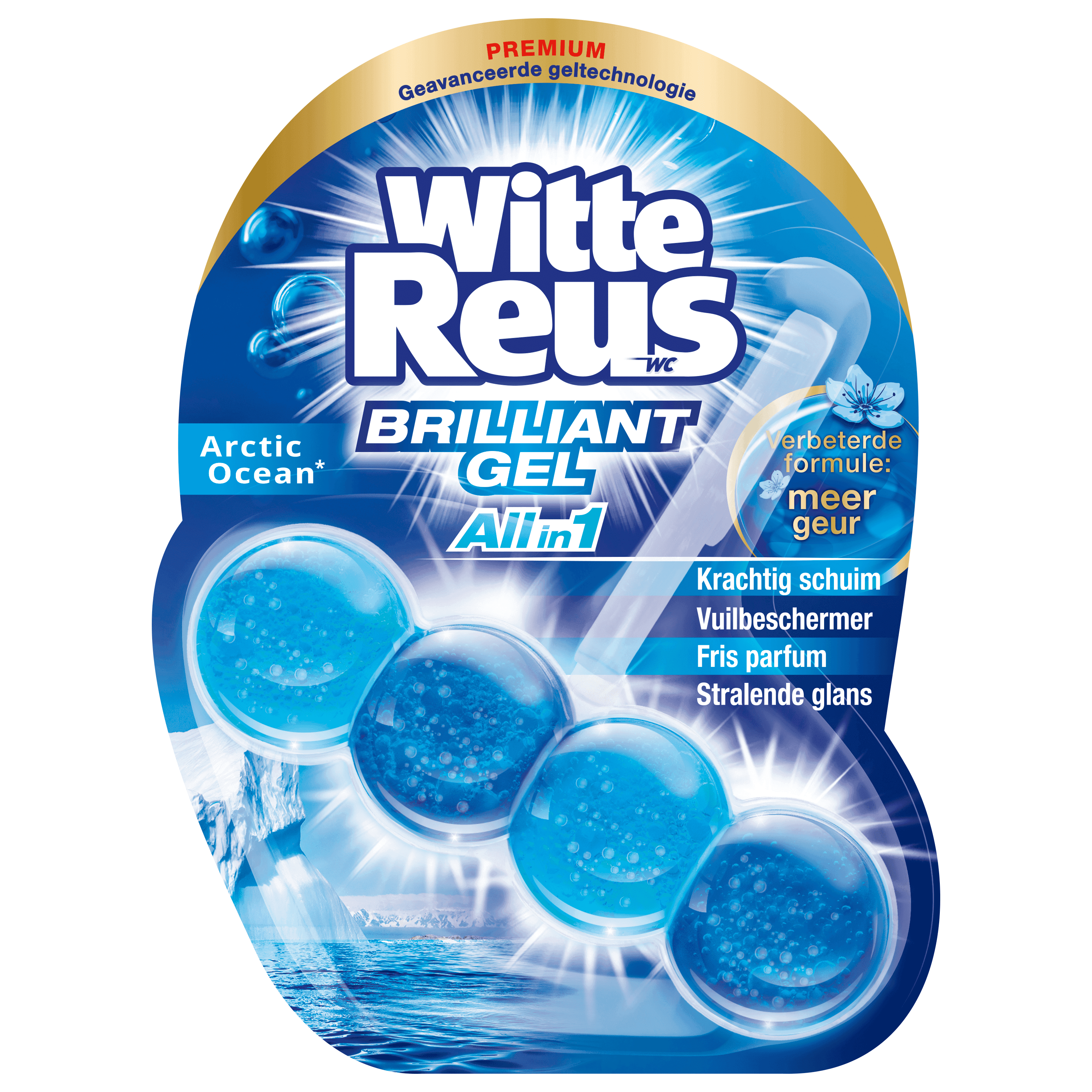 Witte Reus Toiletblok Brilliant Gel Arcti