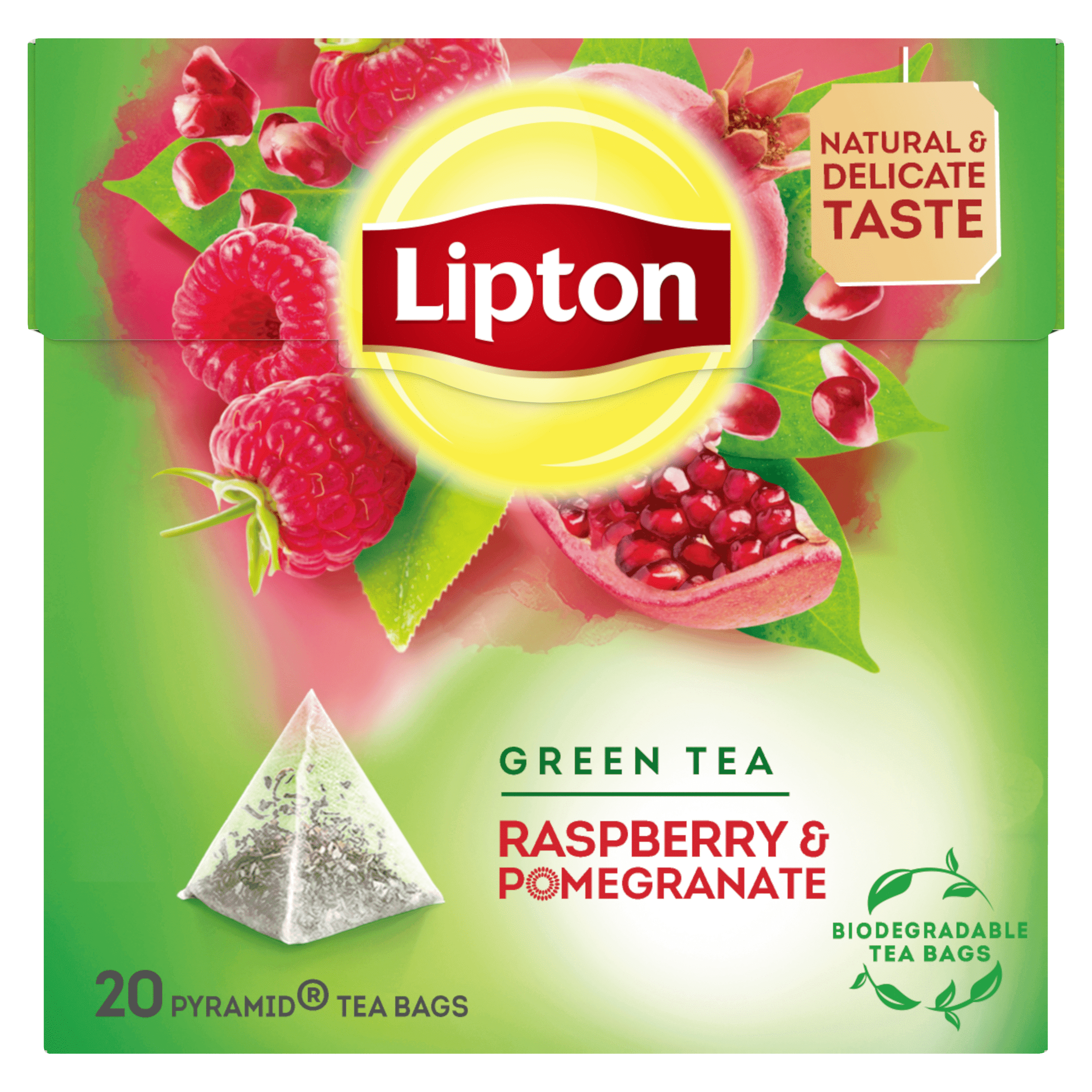 Lipton ***Thee green raspberry pomegranate