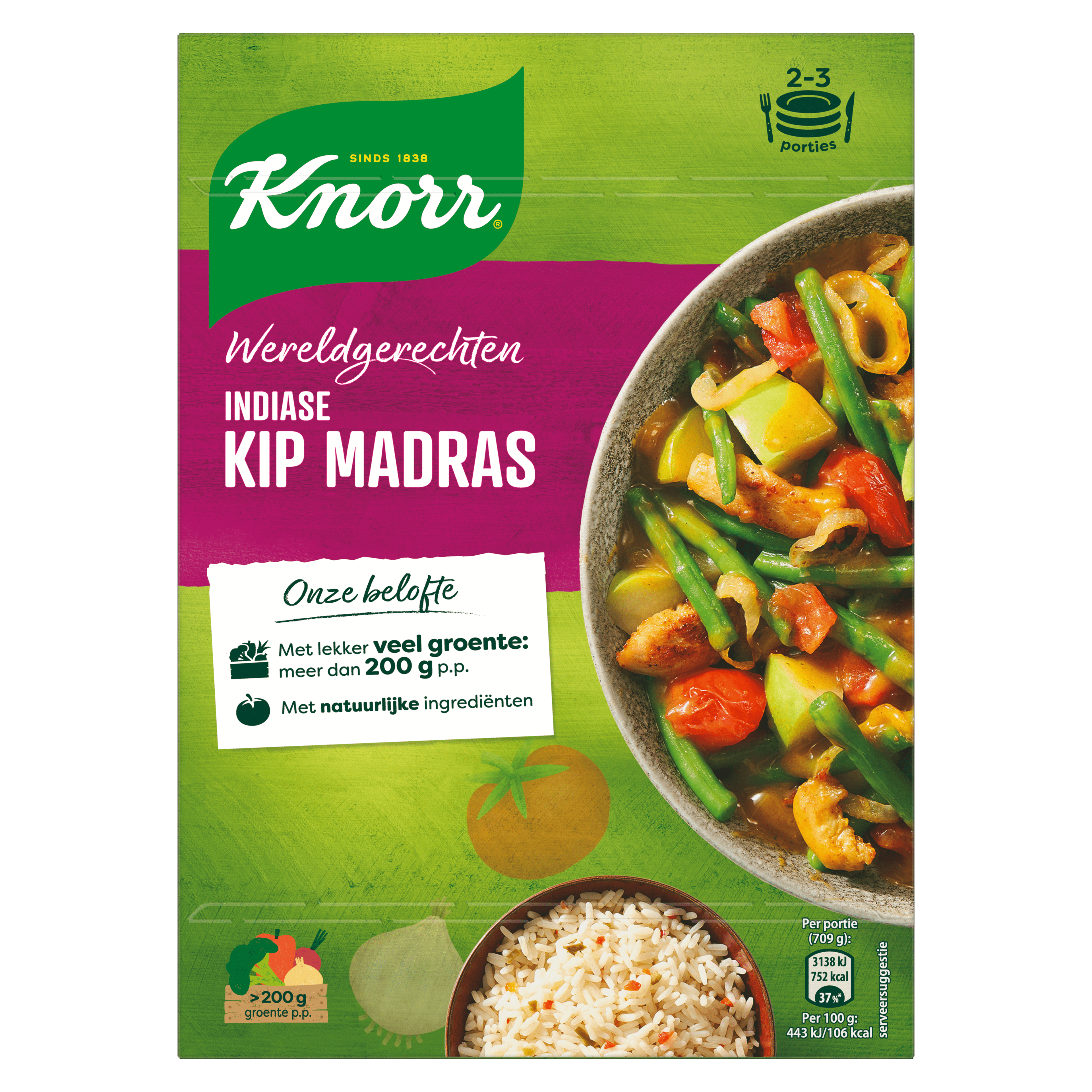 Knorr Wereldgerecht Kip madras