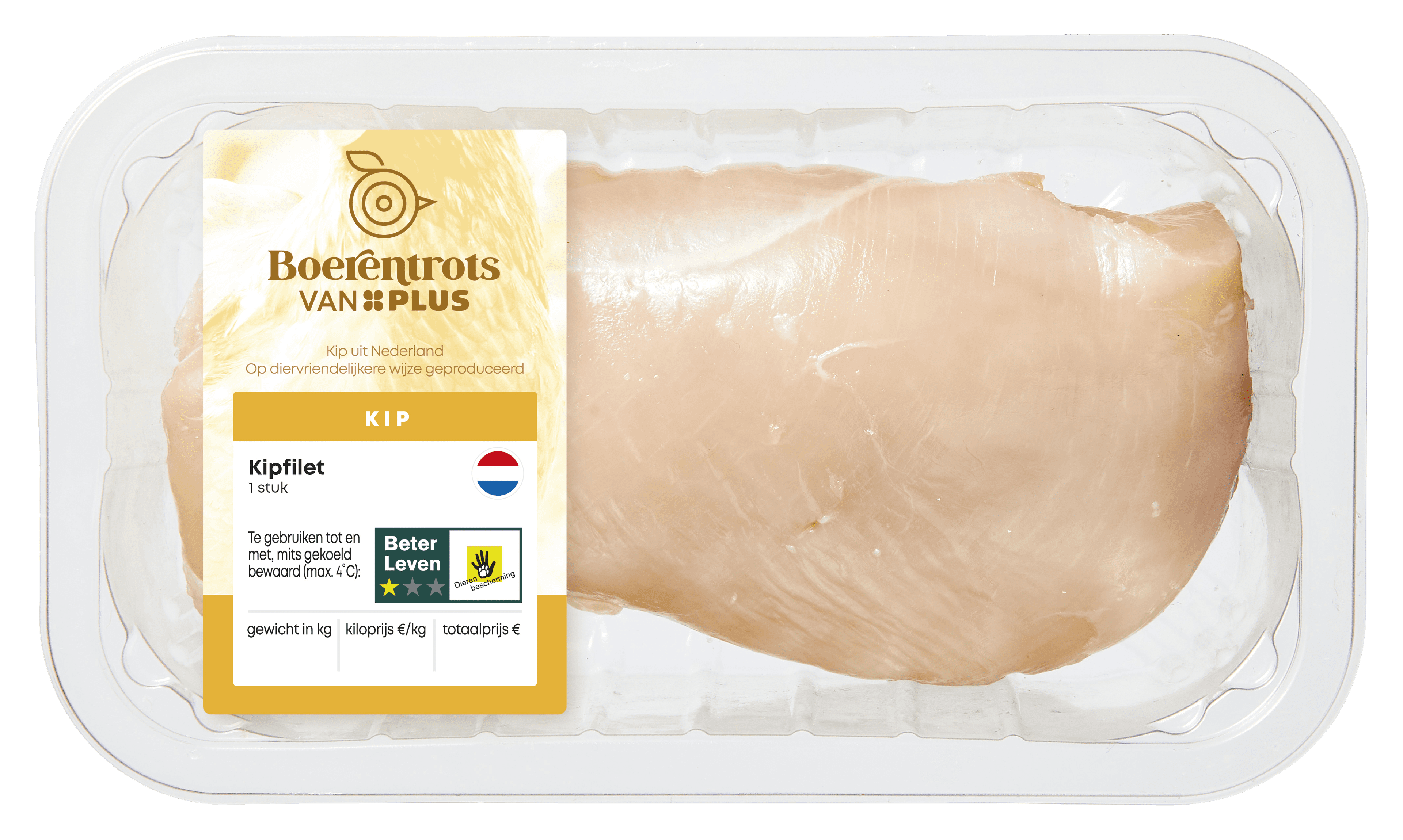 PLUS Boerentrots Kipfilet 1 stuk