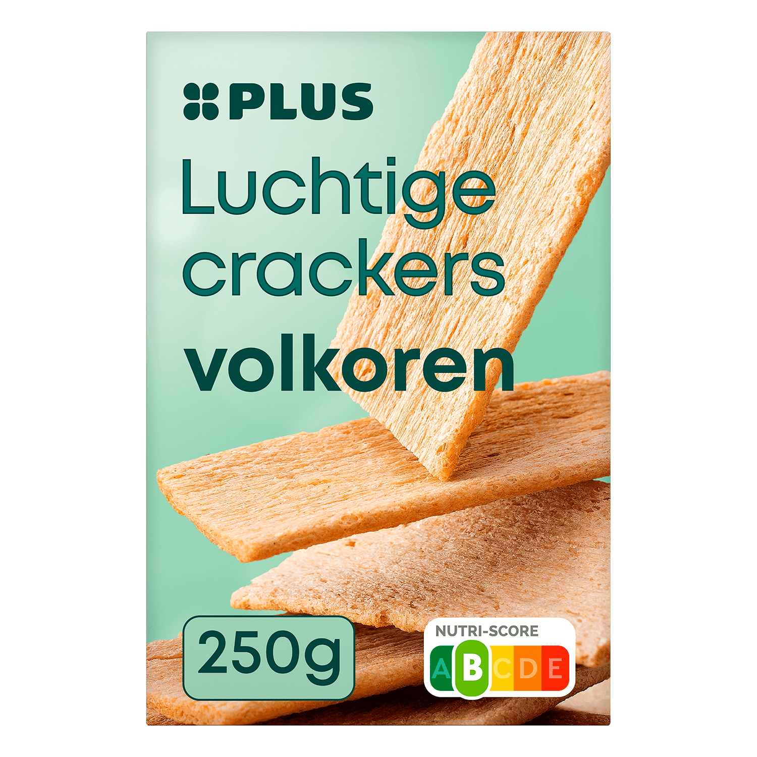 PLUS Luchtige crackers Vezelrijk