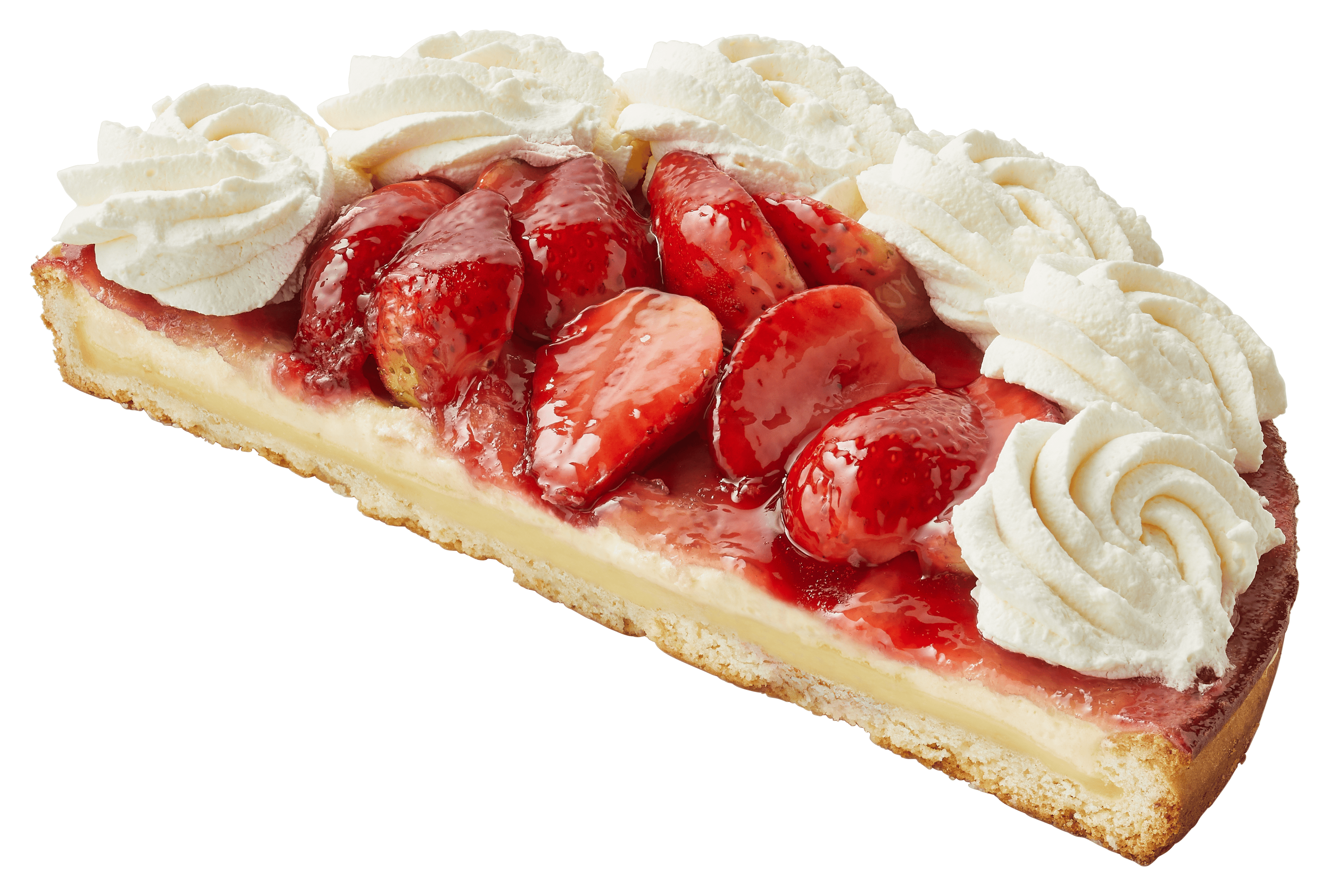 PLUS Korenlanders Luxe aardbeienvlaai half